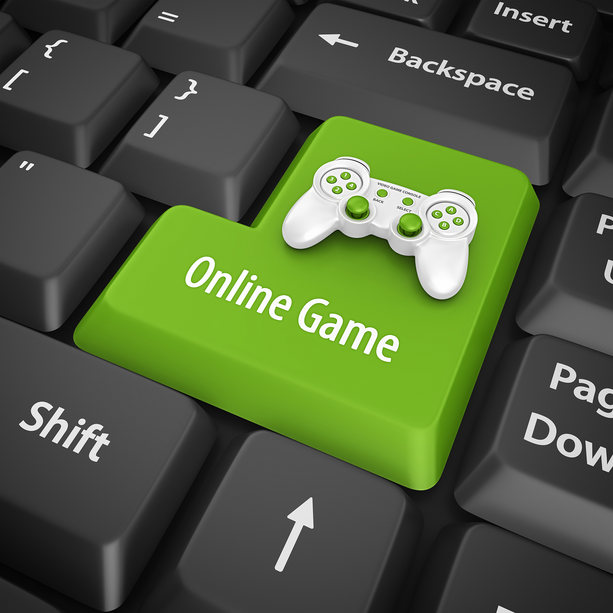 控制游戏中的钩子：使用键盘键移动