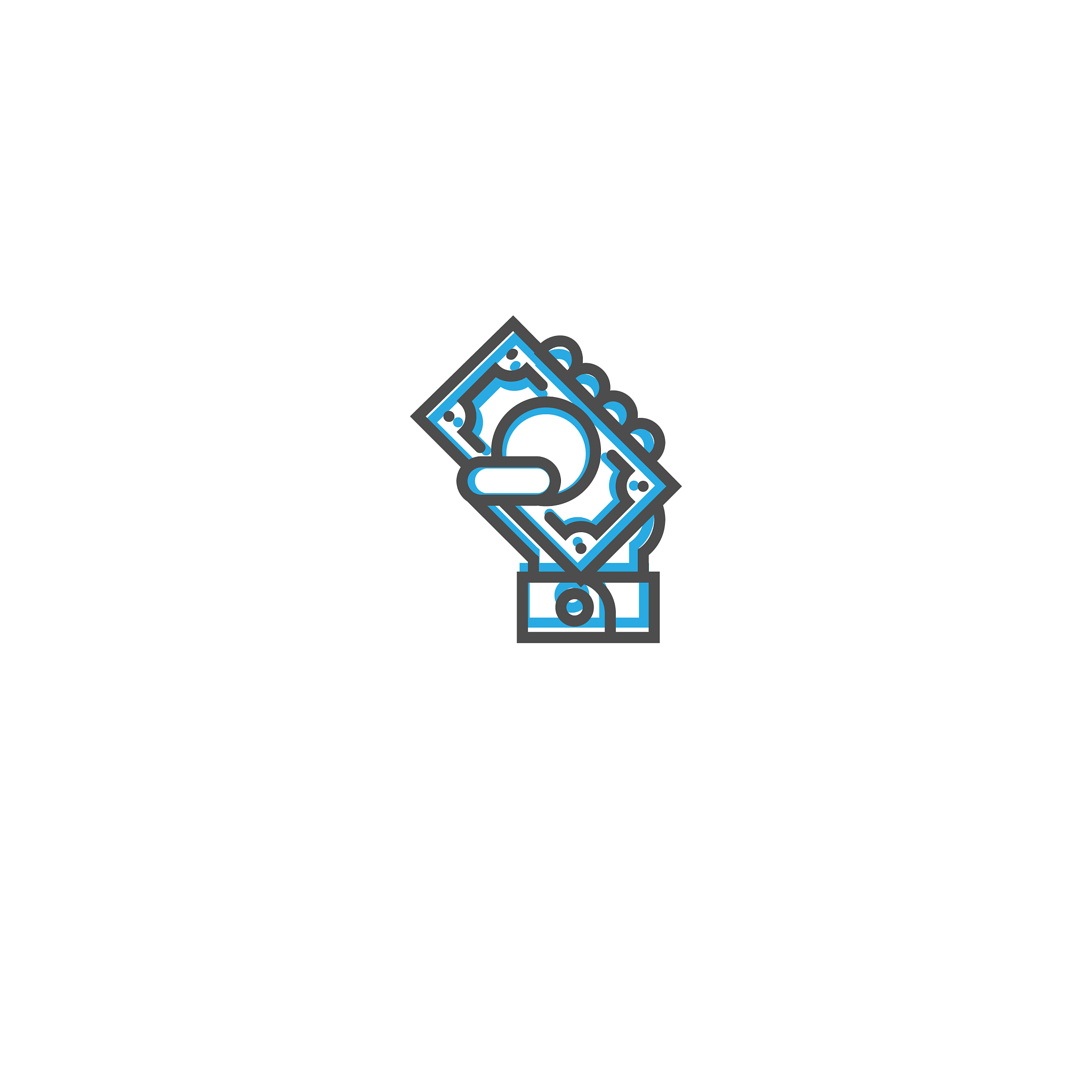 money icon line design business icon