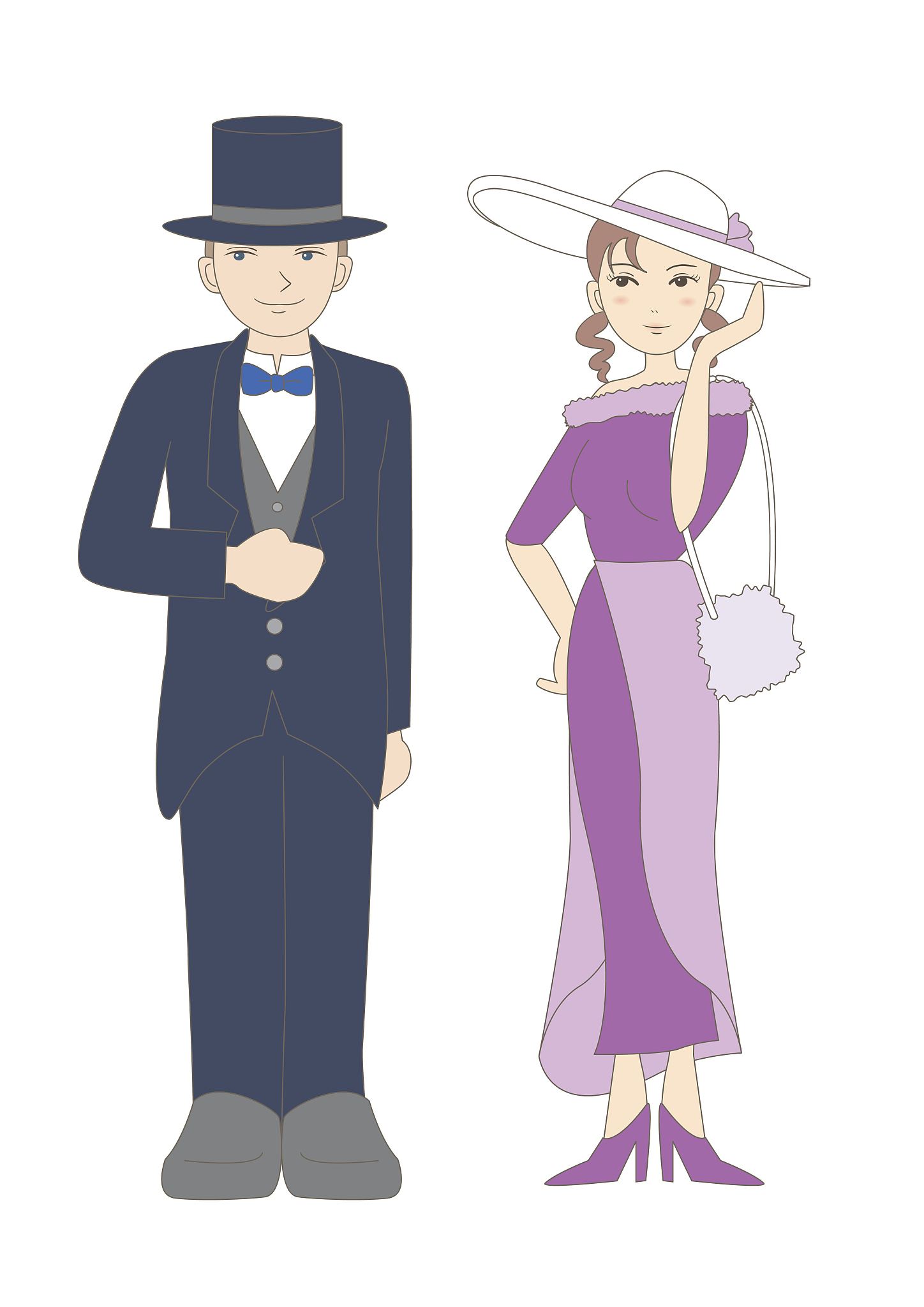 retrospective gentlemen and ladies