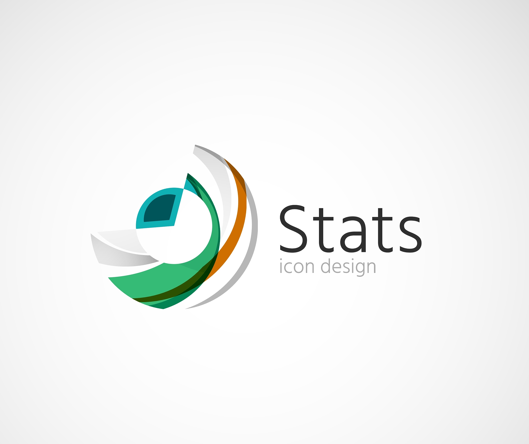 statistics company logo design