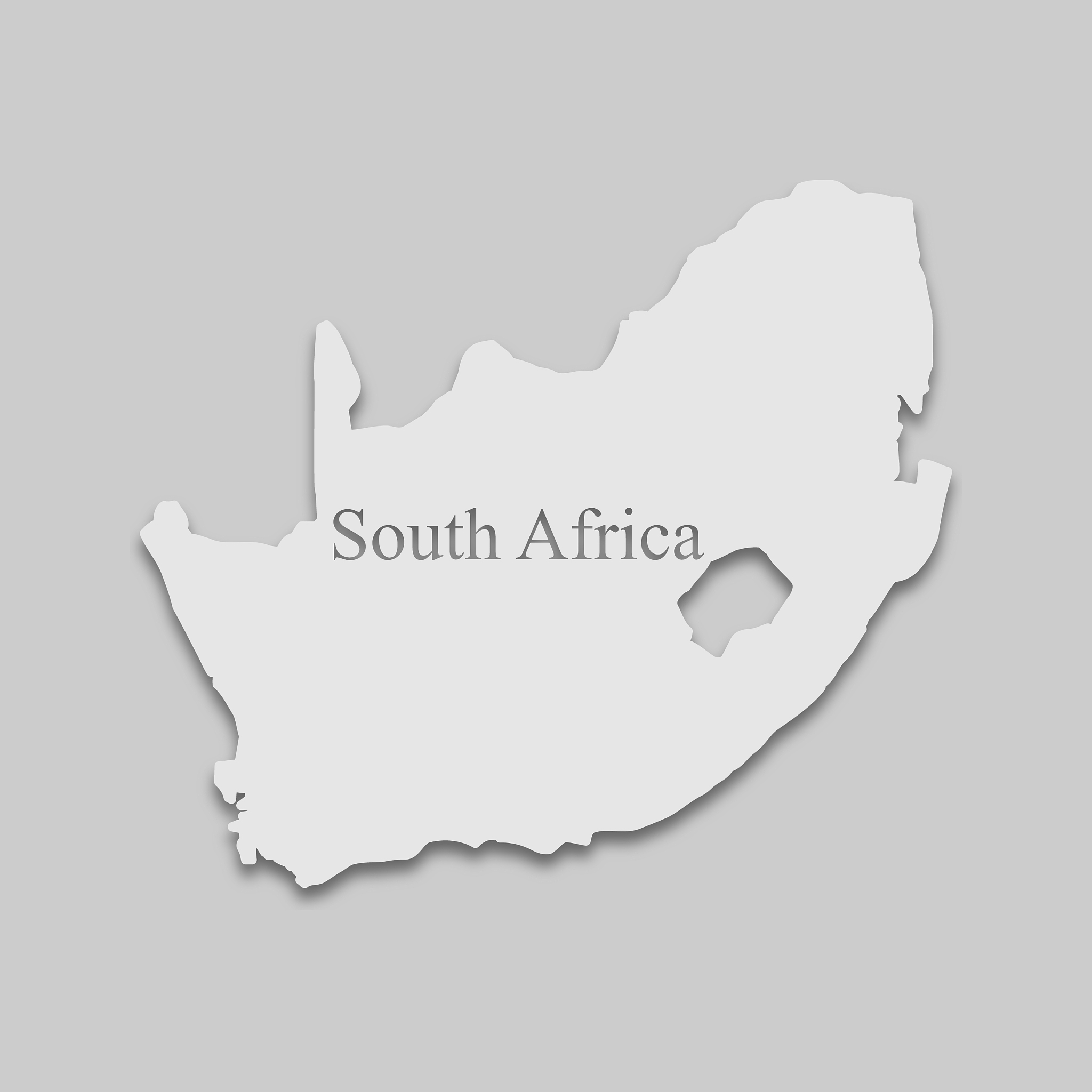 map south africa