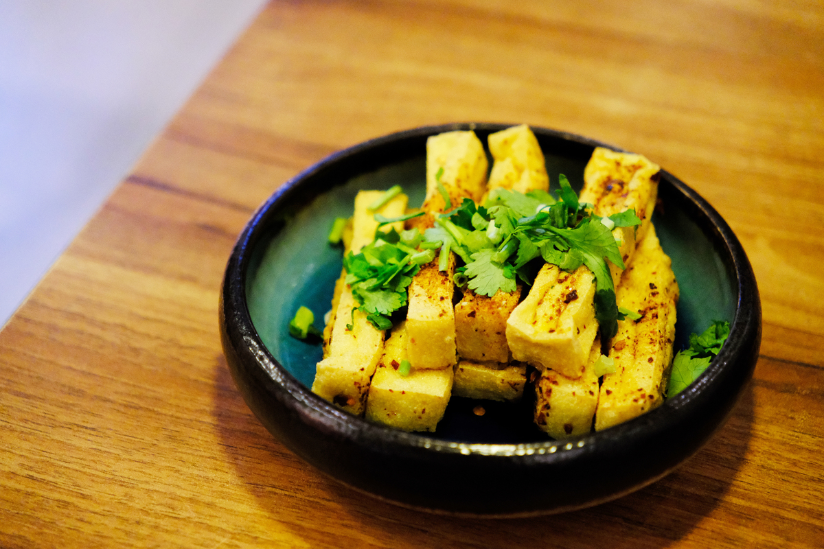 煎酿水豆腐30字好评