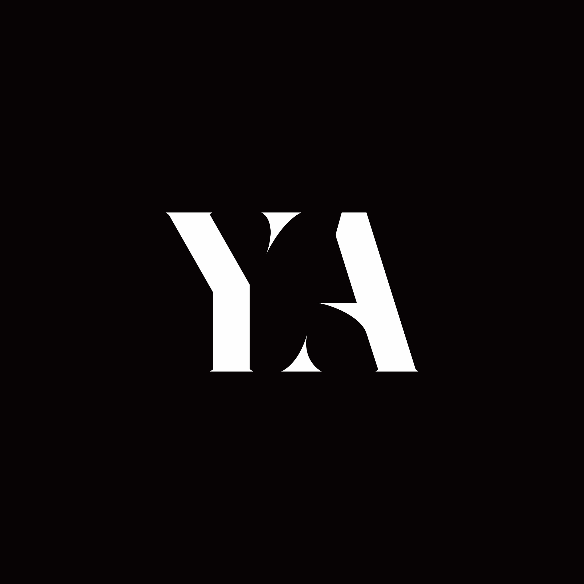 ya logo letter initial logo designs template