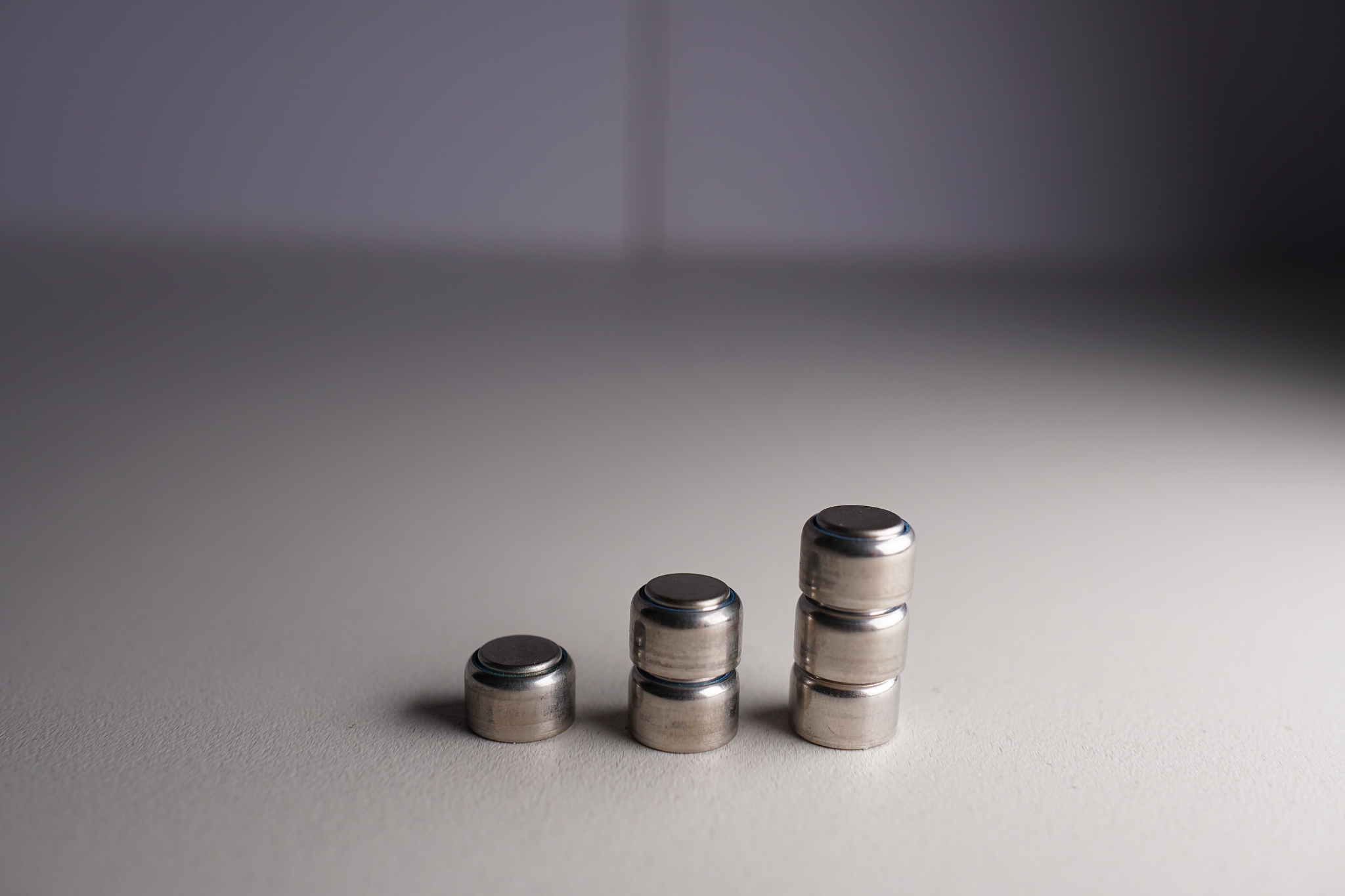 the button battery is used on the hearing aid.