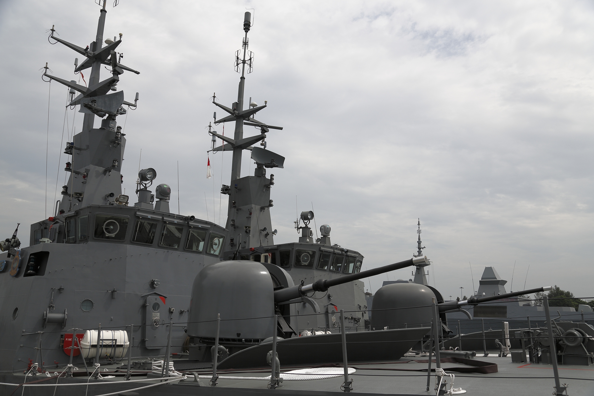warship