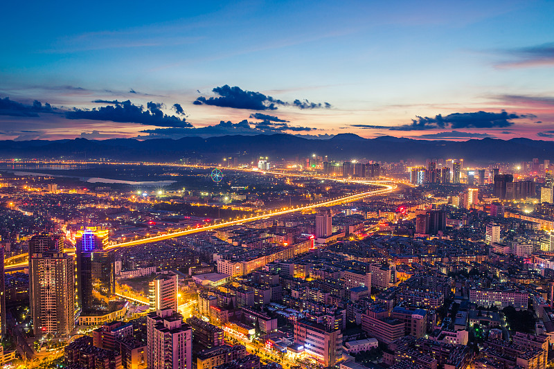 昆明城市夜色