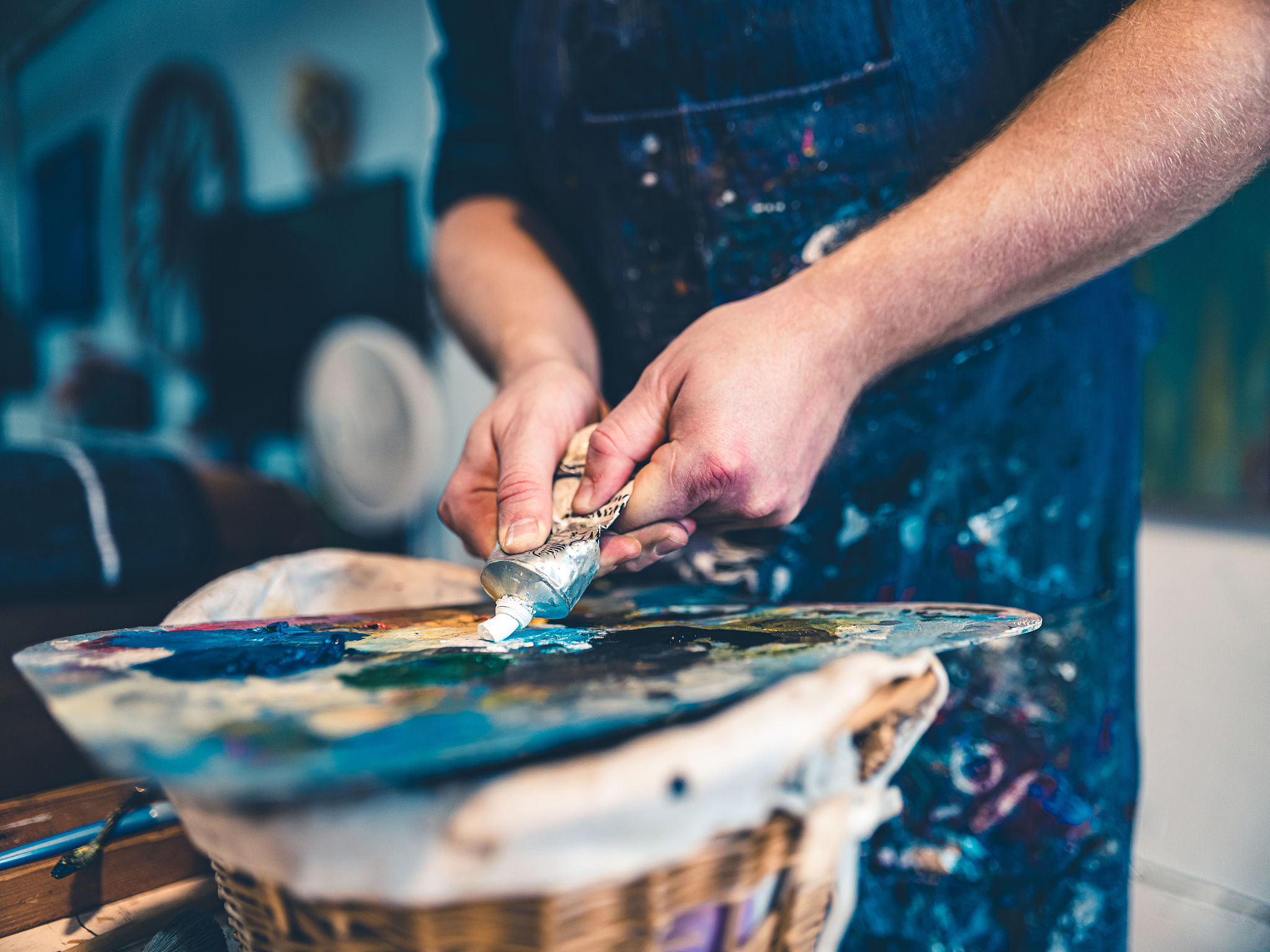 the painter hands