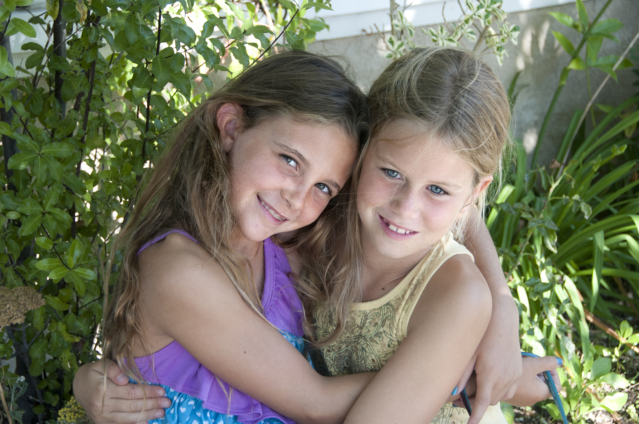 young girls together