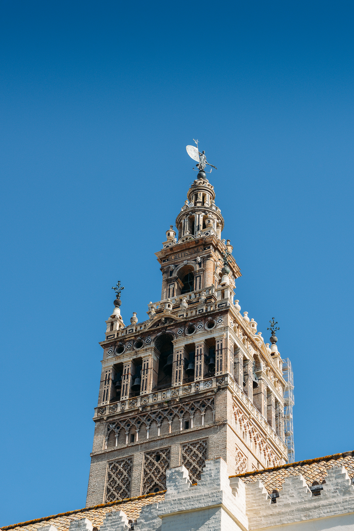 famous cathedral of sevilla in andalucia, spain, unesco world he