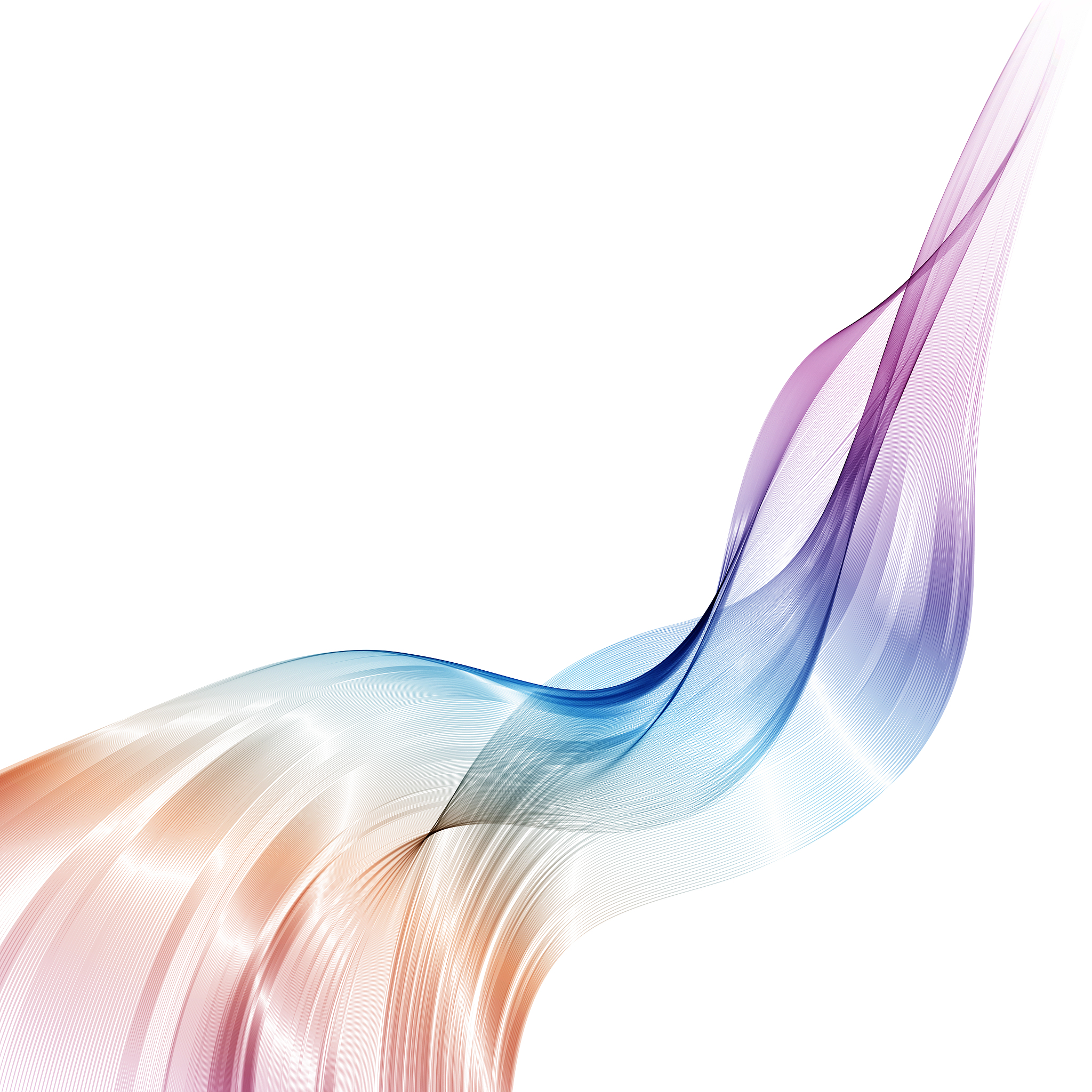 abstract wavy white background with colorful smooth curves wavy 