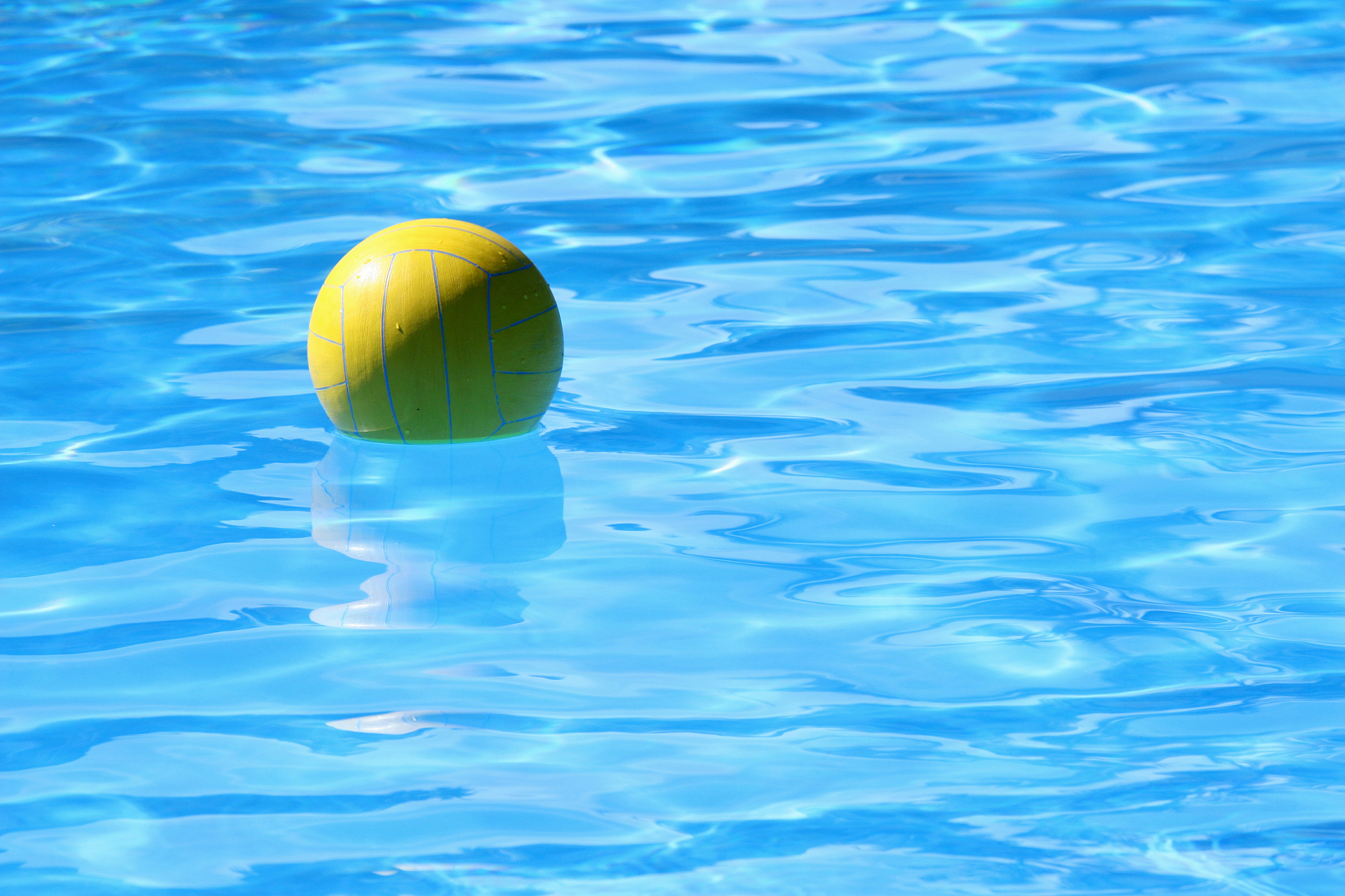 ball in the water