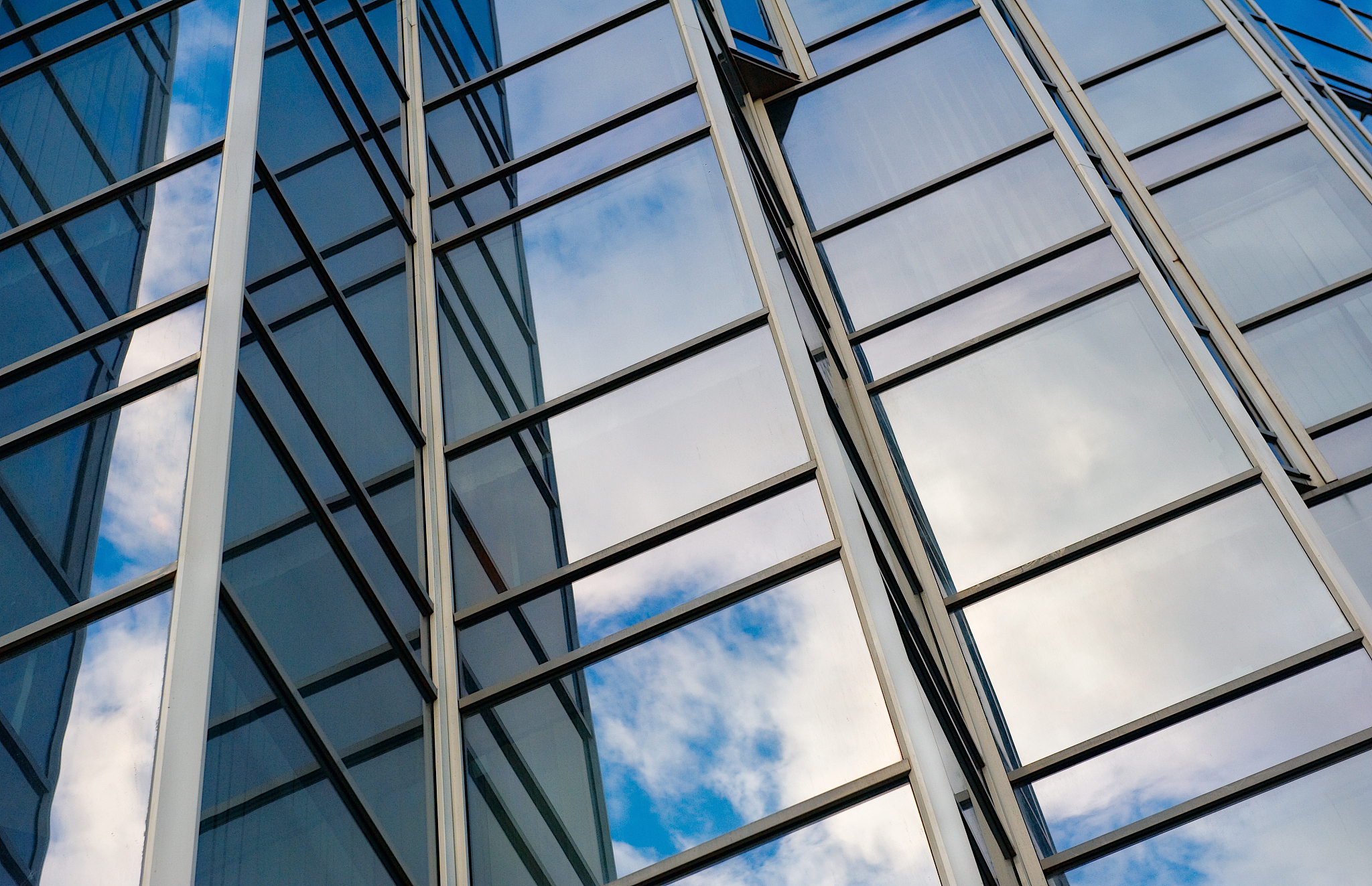 building glass wall