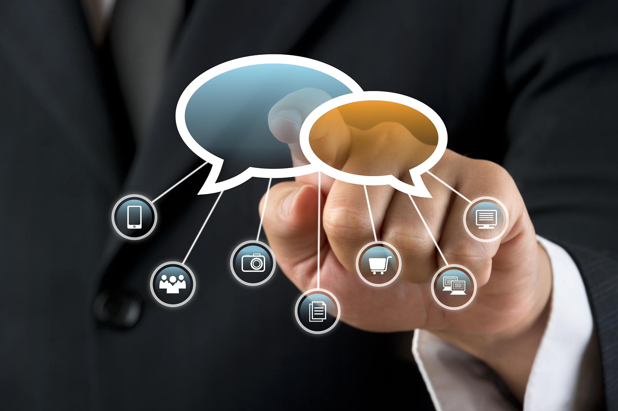 cloud computing touch screen