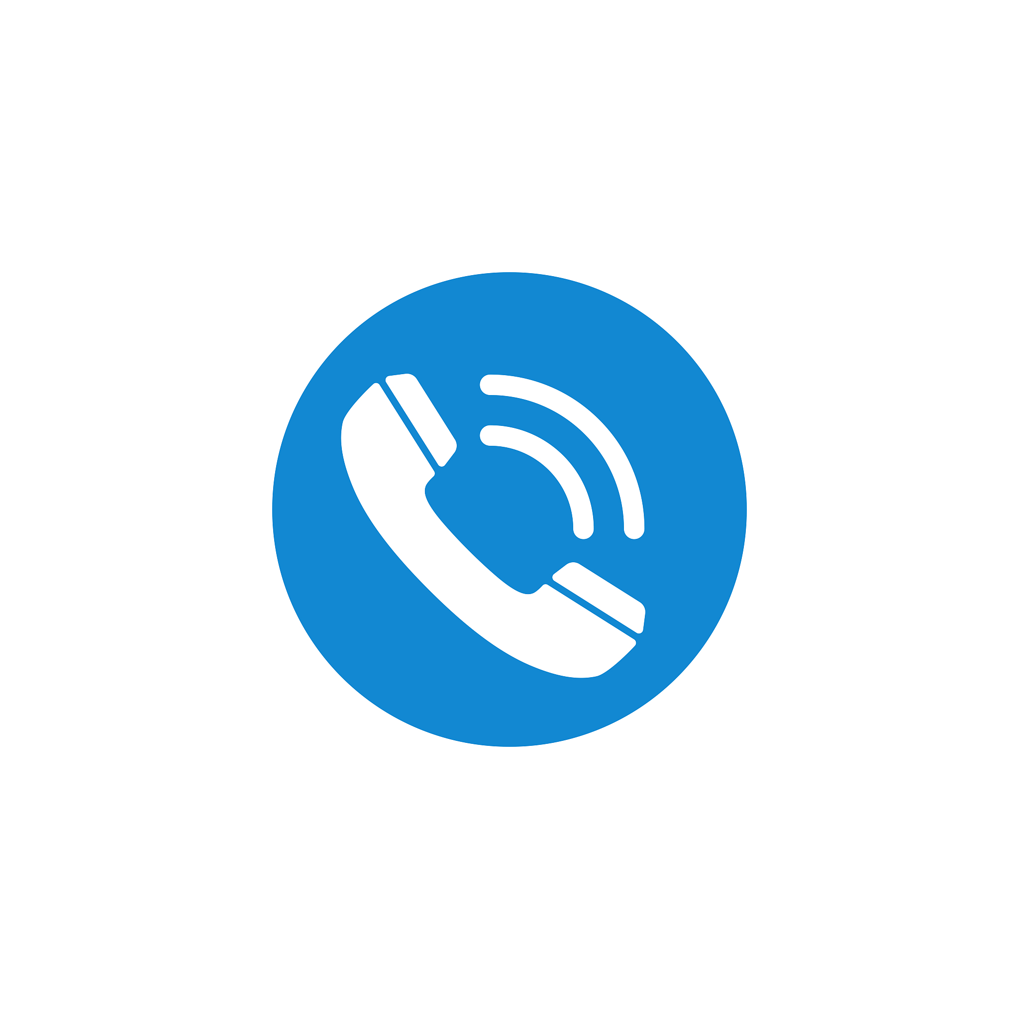 modern communication contact us icons