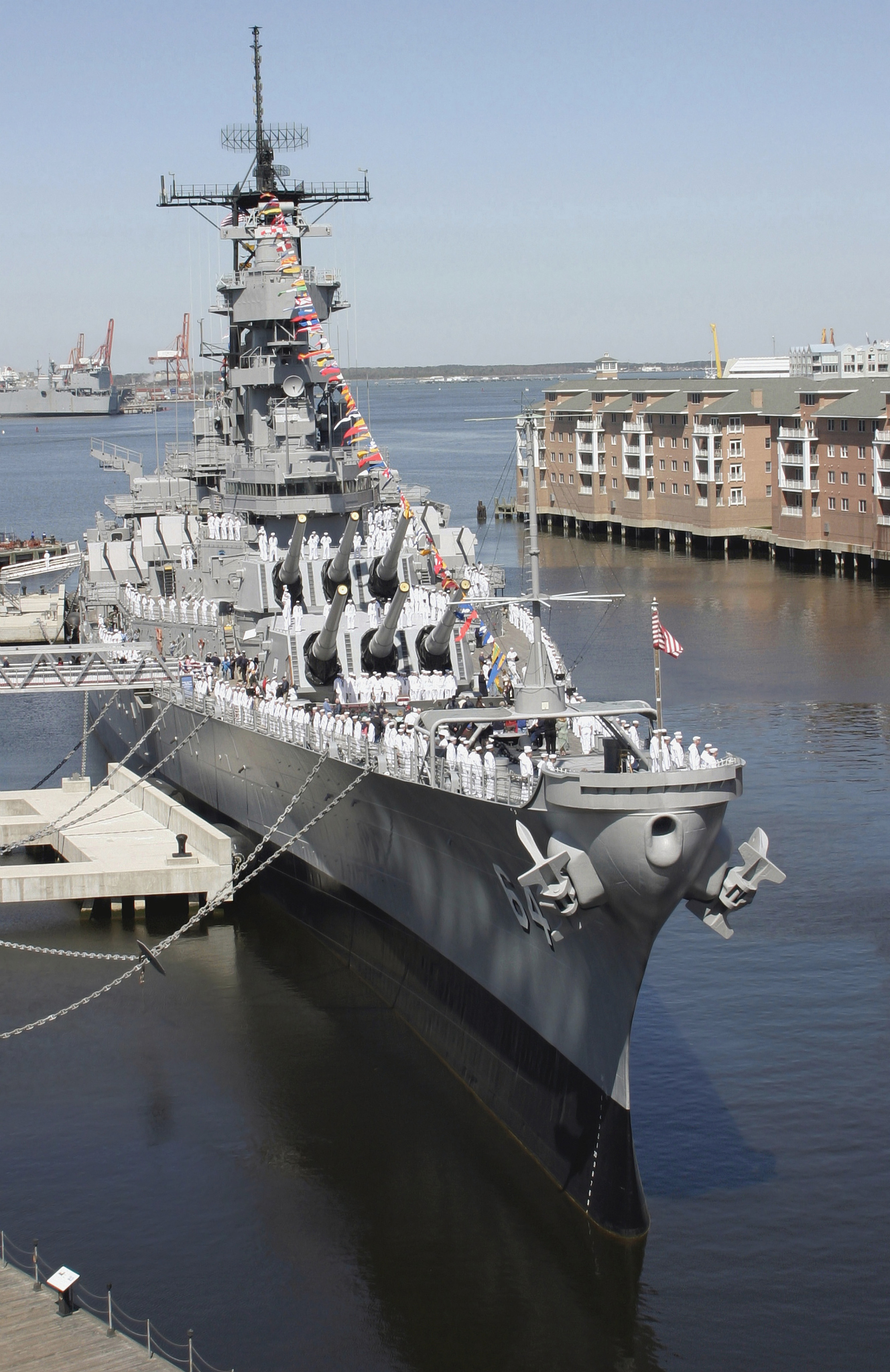 battleship uss wisconsin.