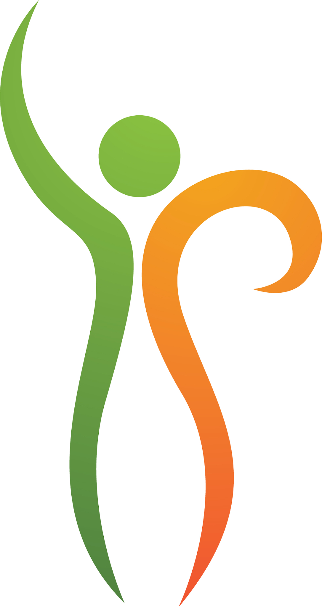 human character logo sign