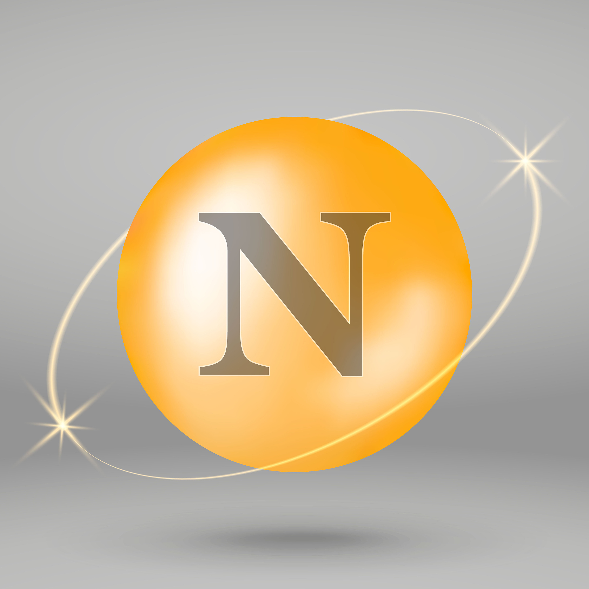 vitamin gold icon