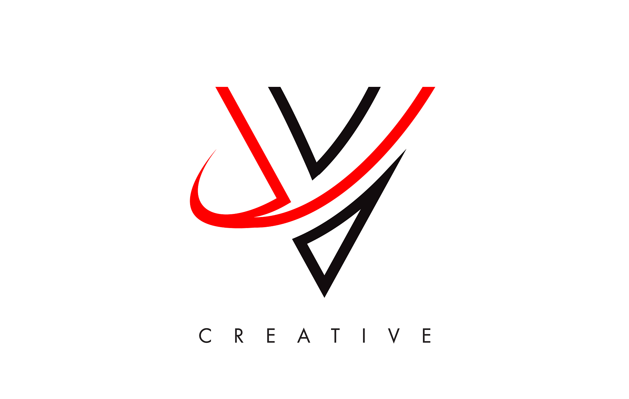 v letter design logo letter v icon logo with