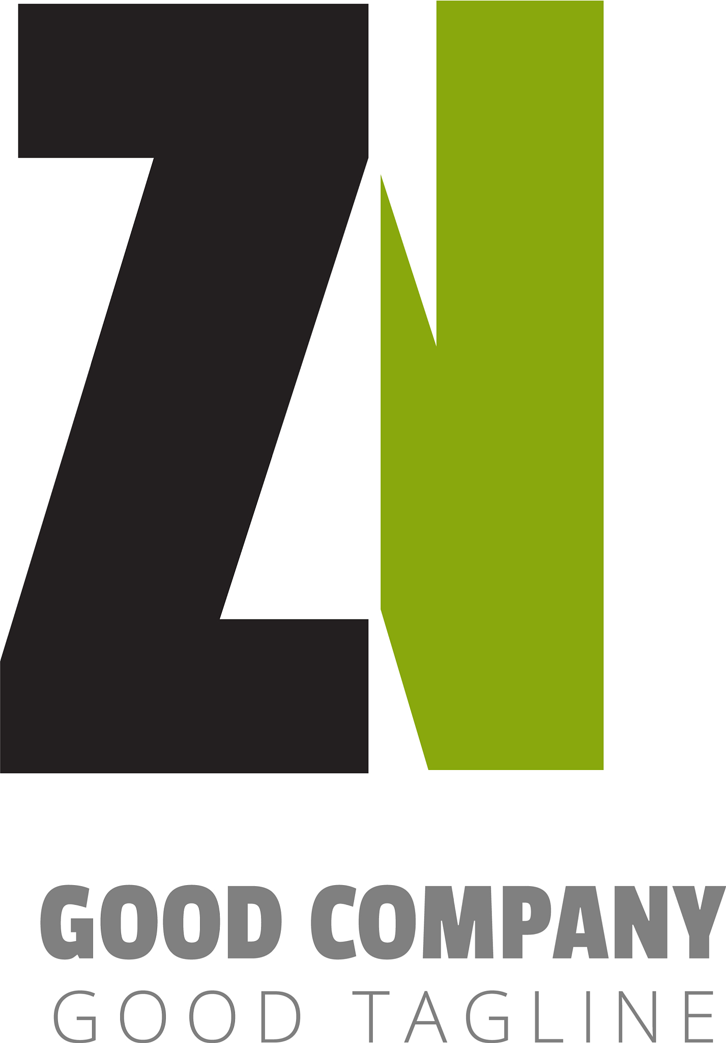 initial letter design logo