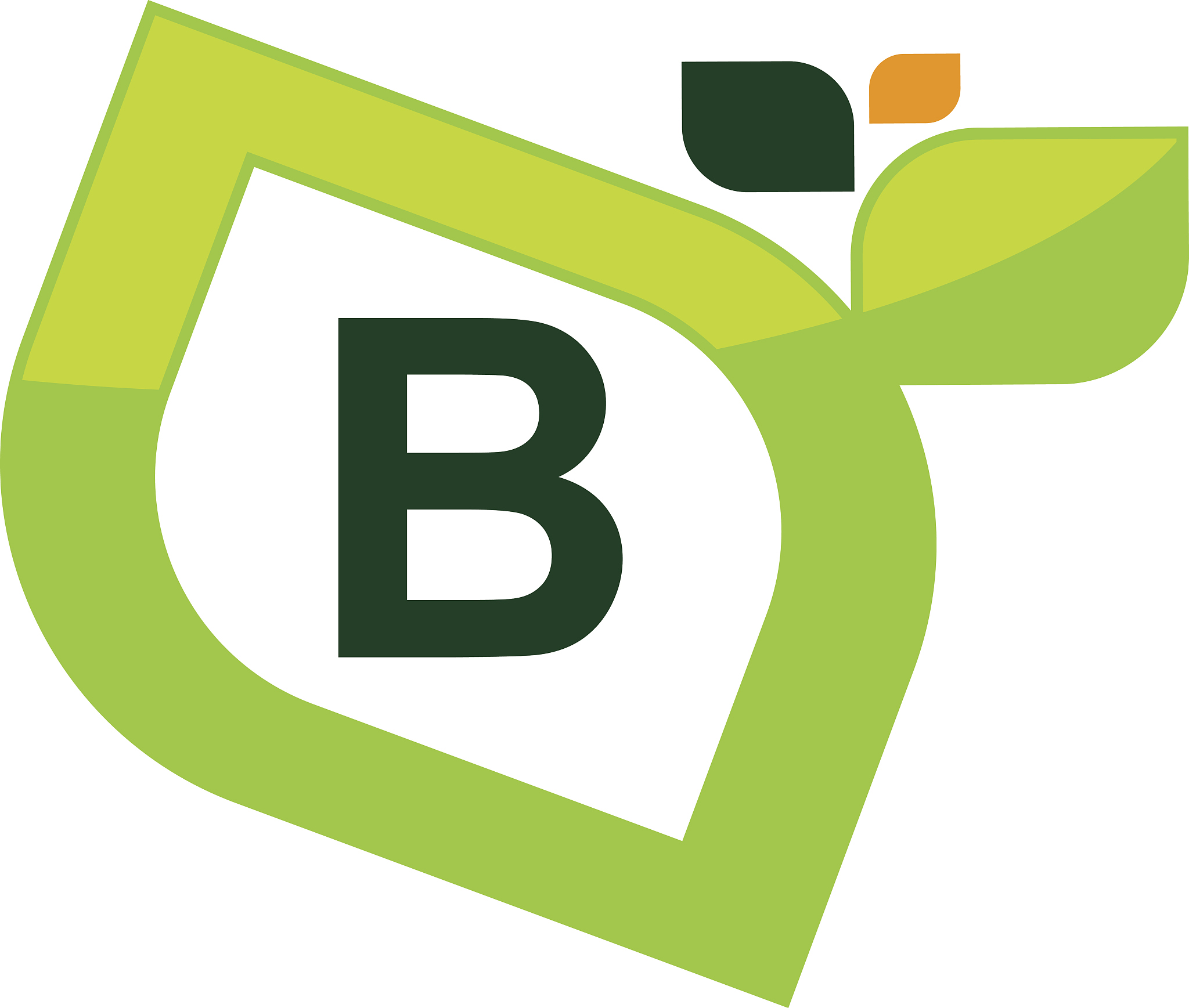 leaf initial b