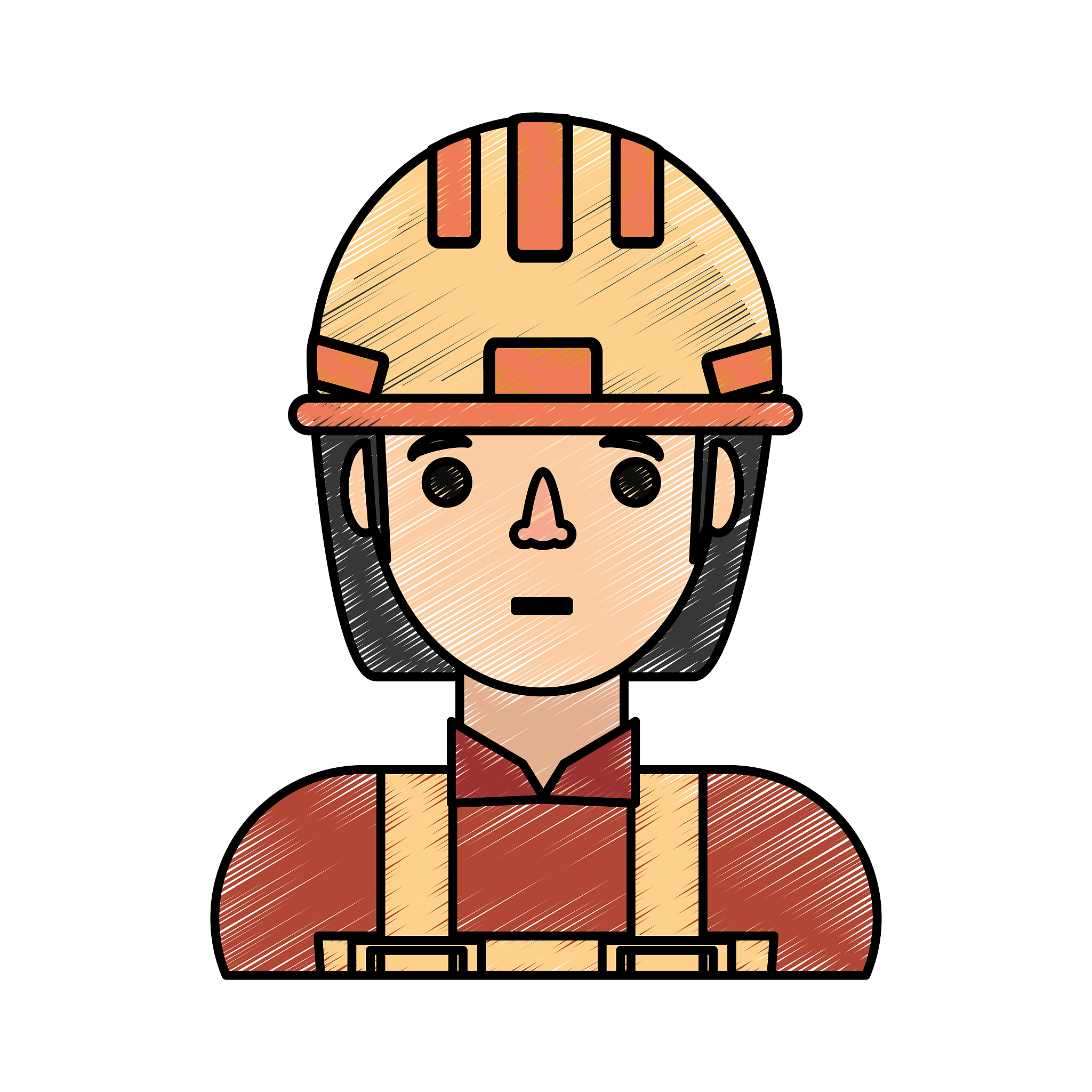 working man  vector illustratio