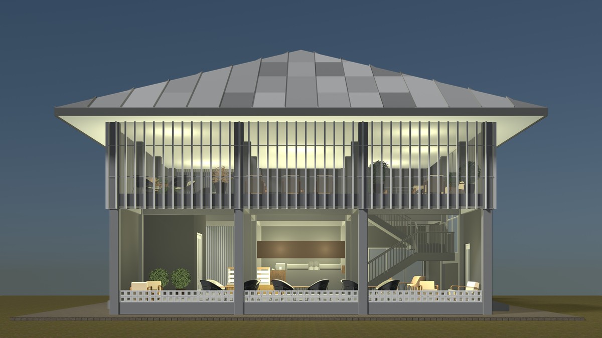建筑效果图技术详解：从模型制作到虚拟现实