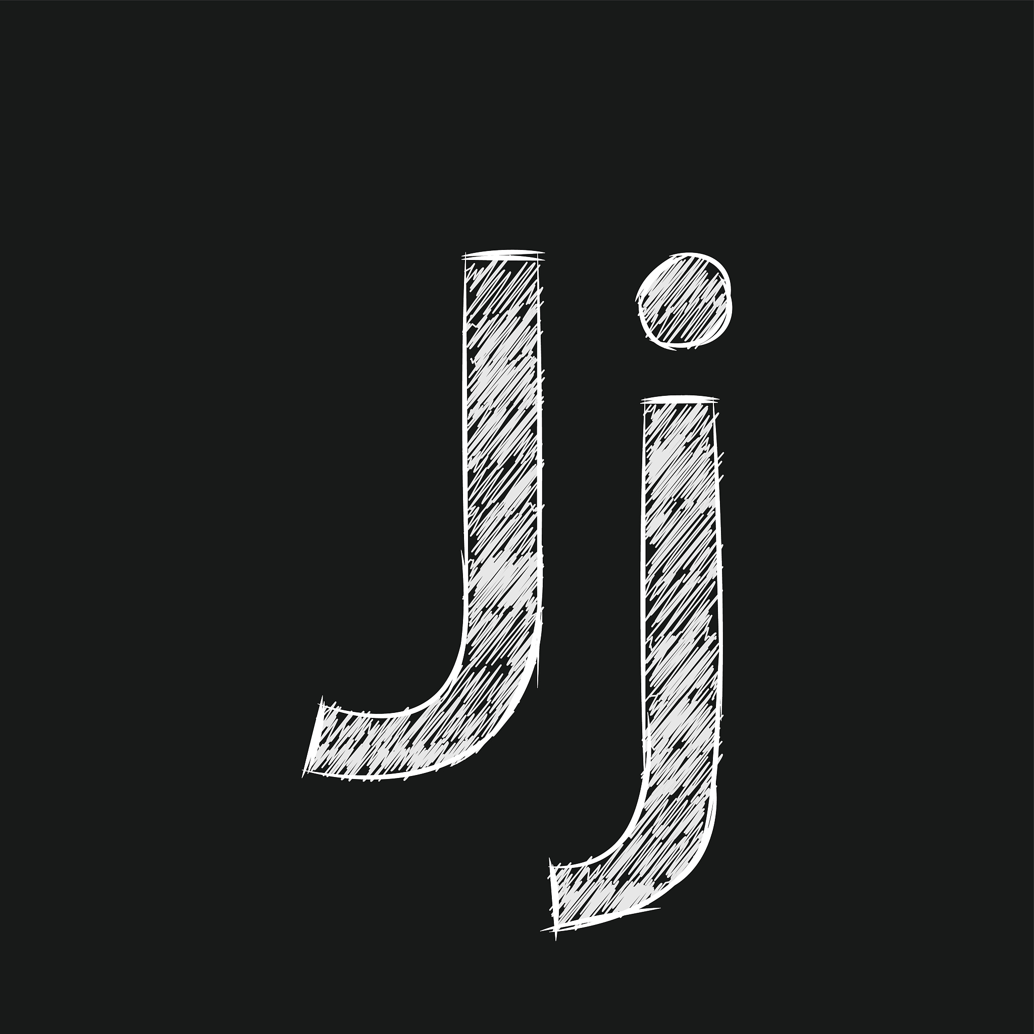 letter j sketch doodle sketch
