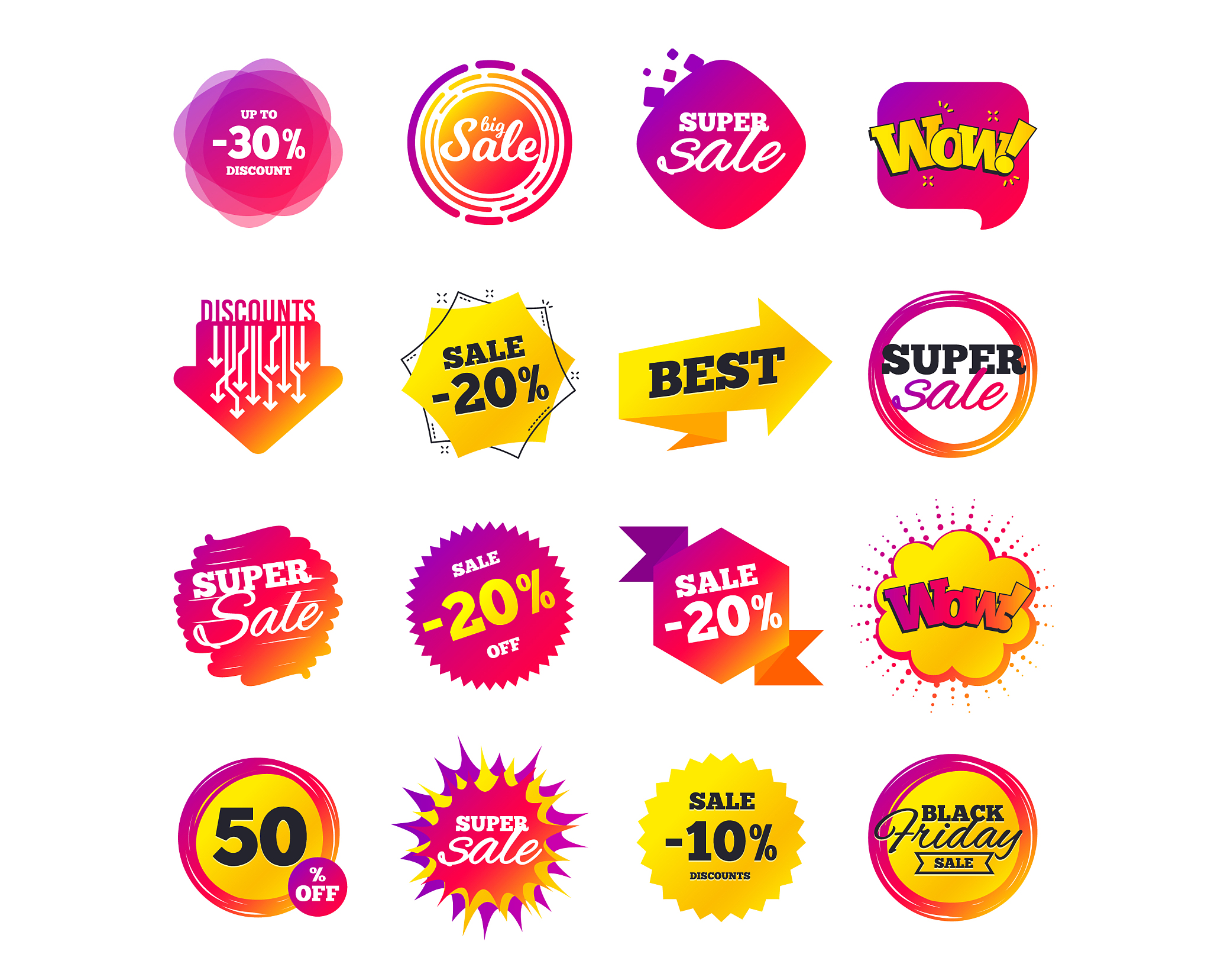 sale banner templates special offer tags