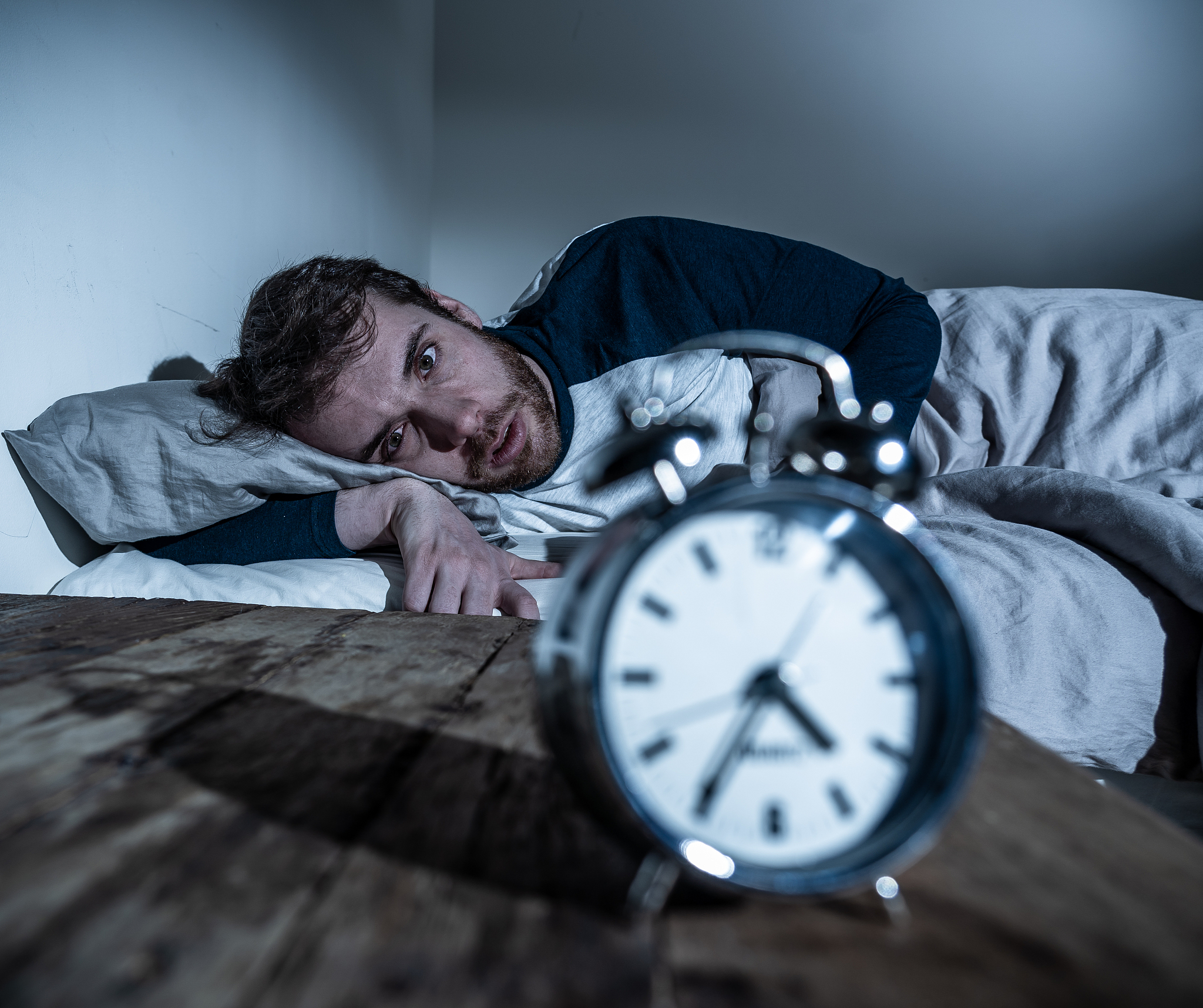 mental health, insomnia and sleeping disorders. frustrated and h