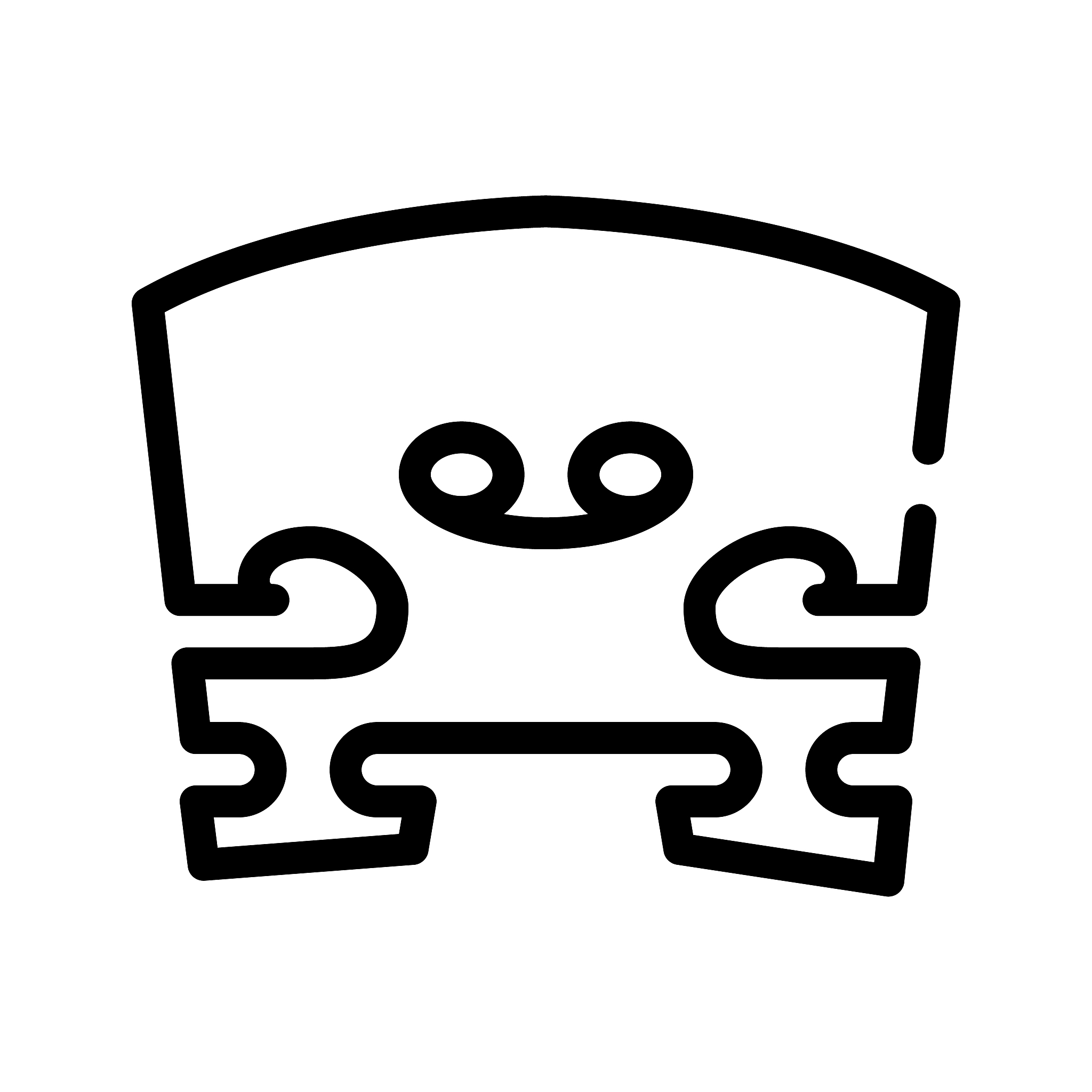 snare violin line icon vector illustration