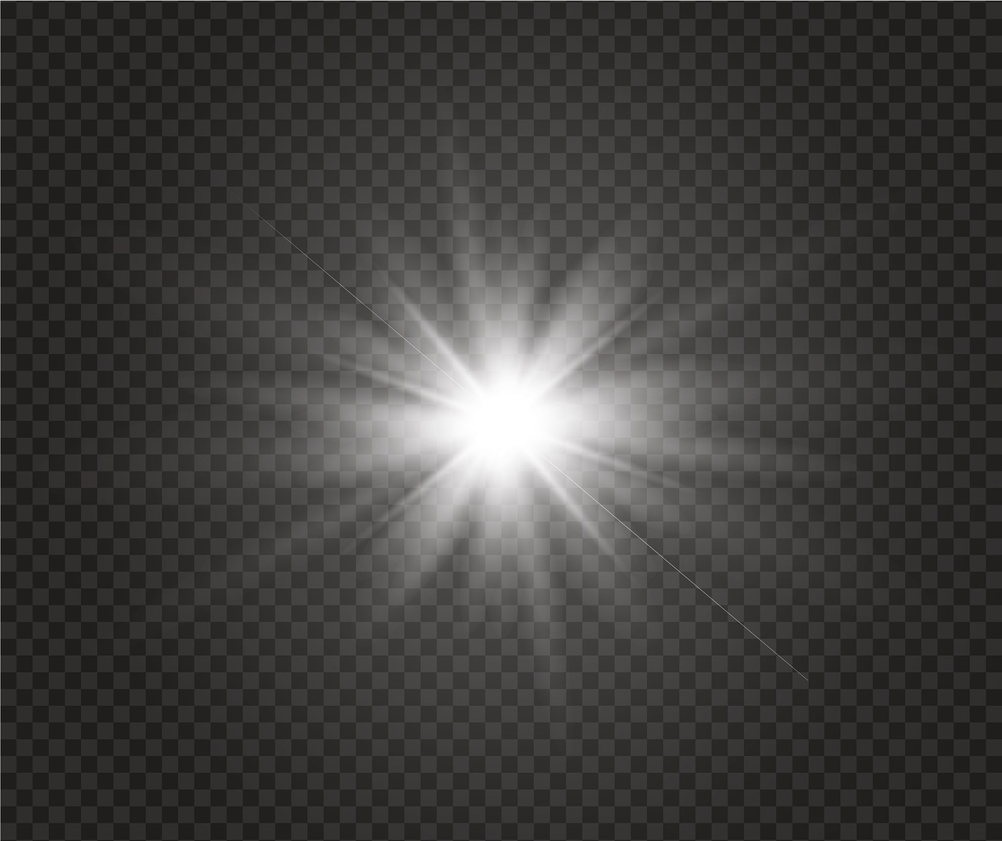 white glowing light