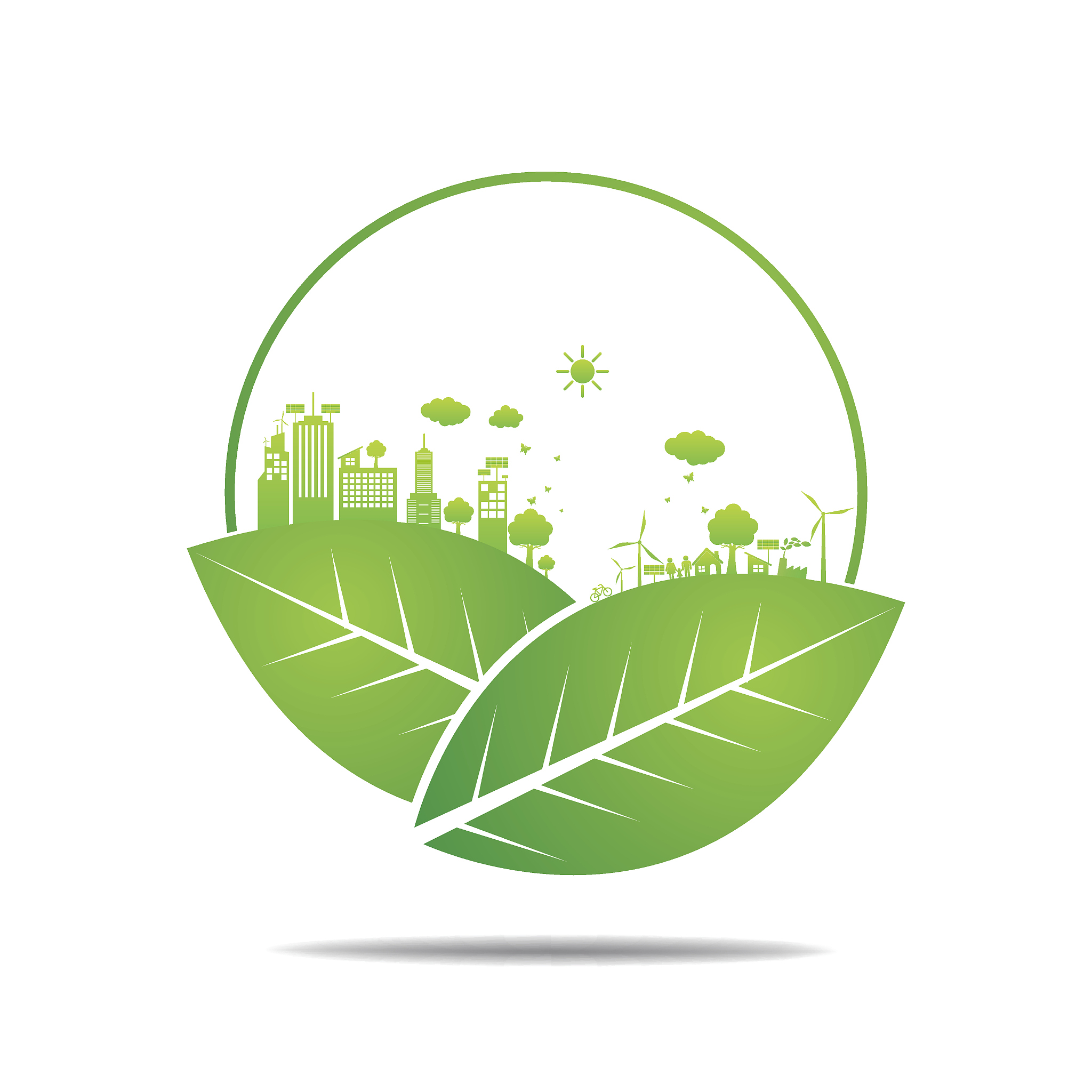 ecology concept. save world