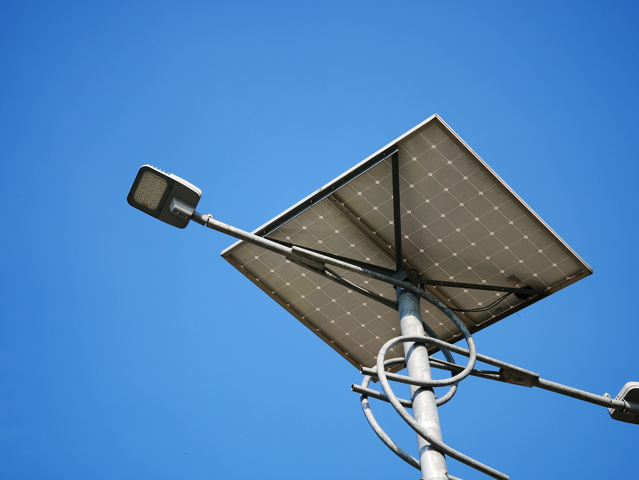 solar street light lamp