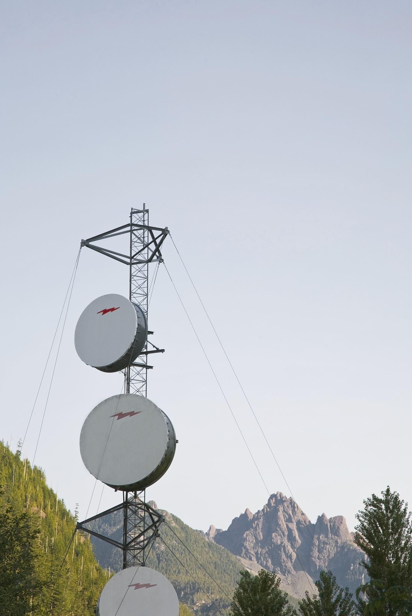 satellite dishes, british columbia, canada