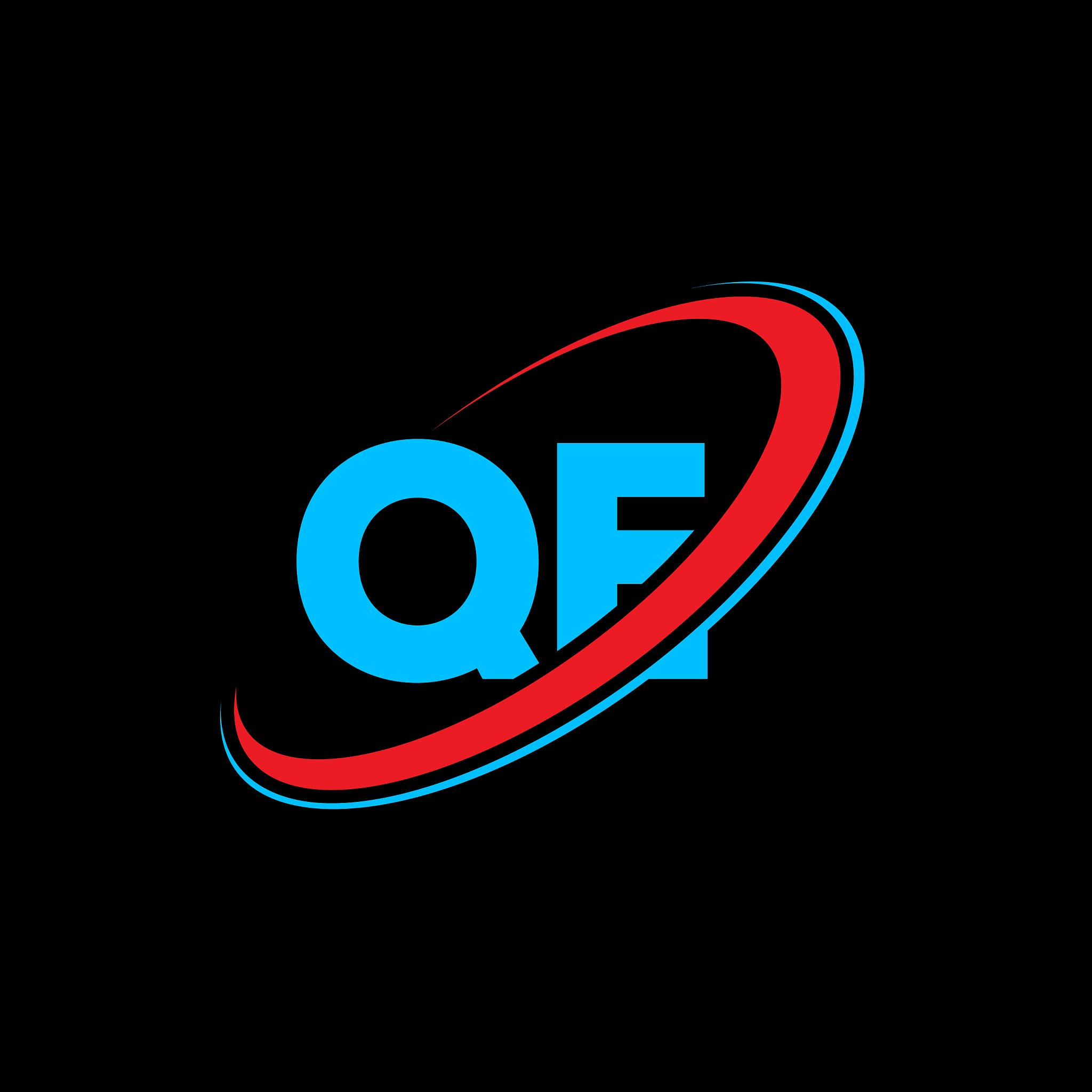 qe q e letter logo design initial letter qe