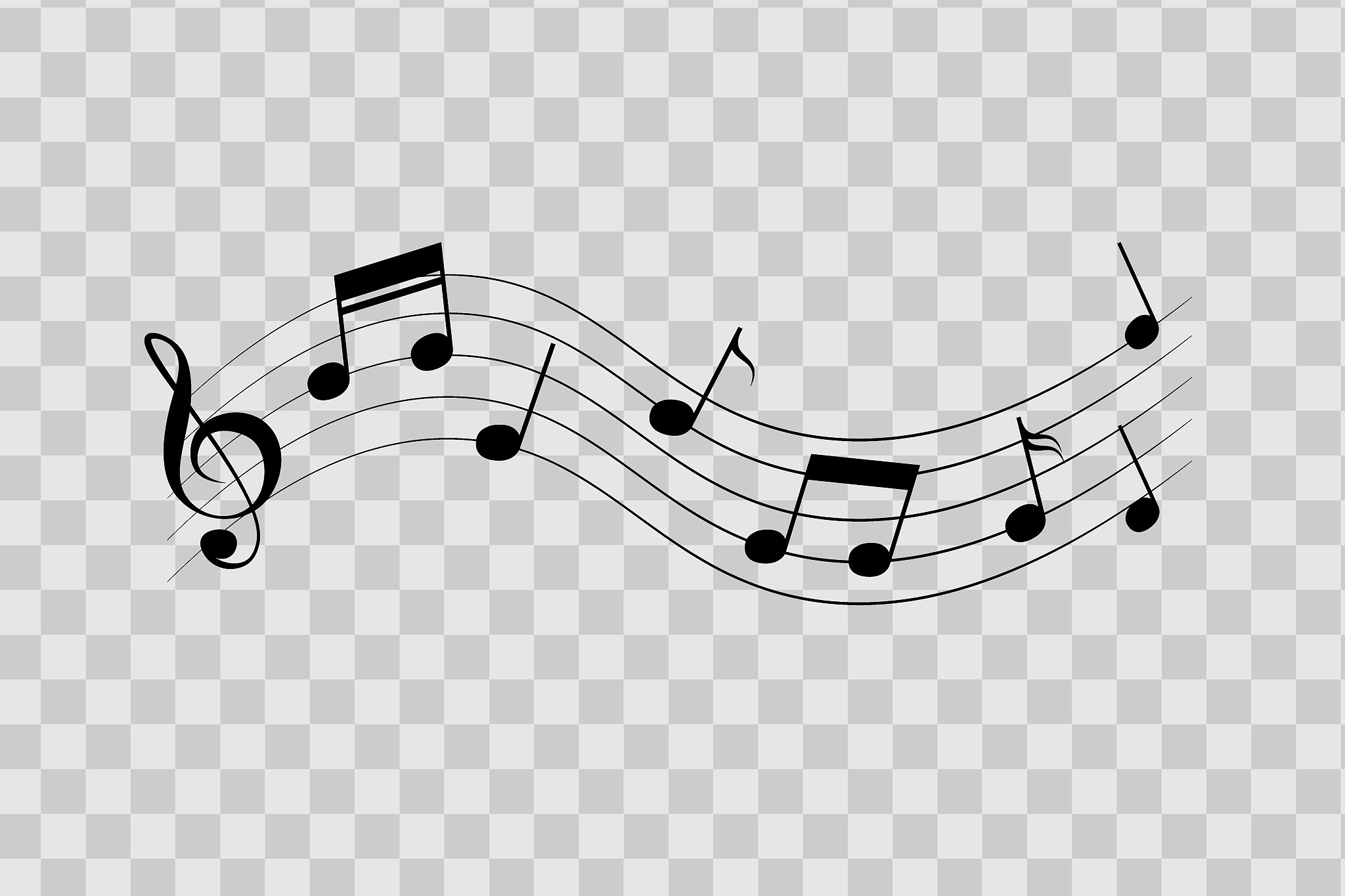 waving music