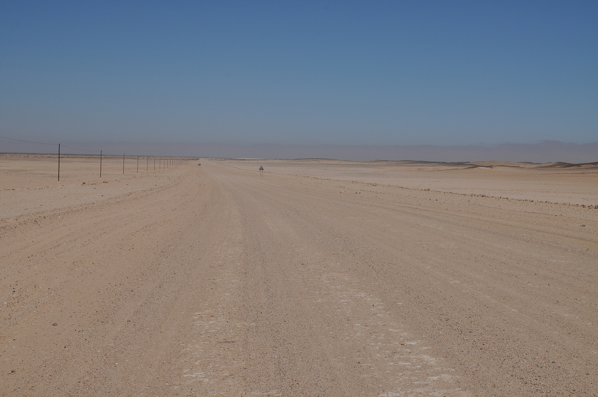 landscape view of skeleton coast, namibia