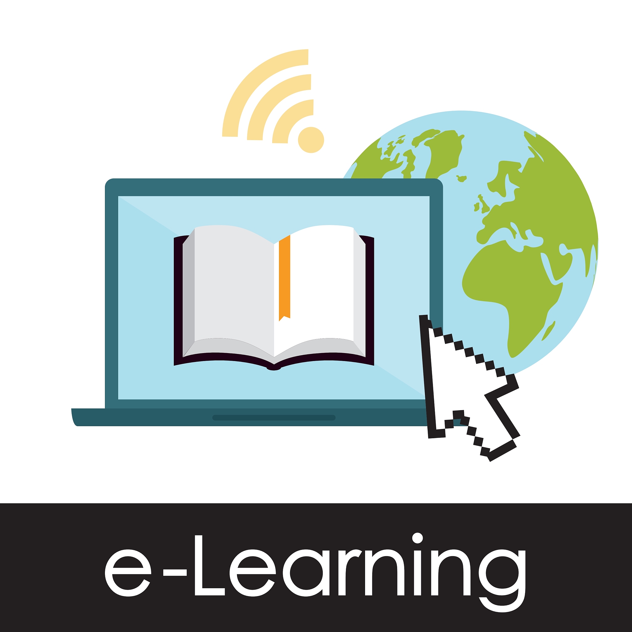 e-learning icon design