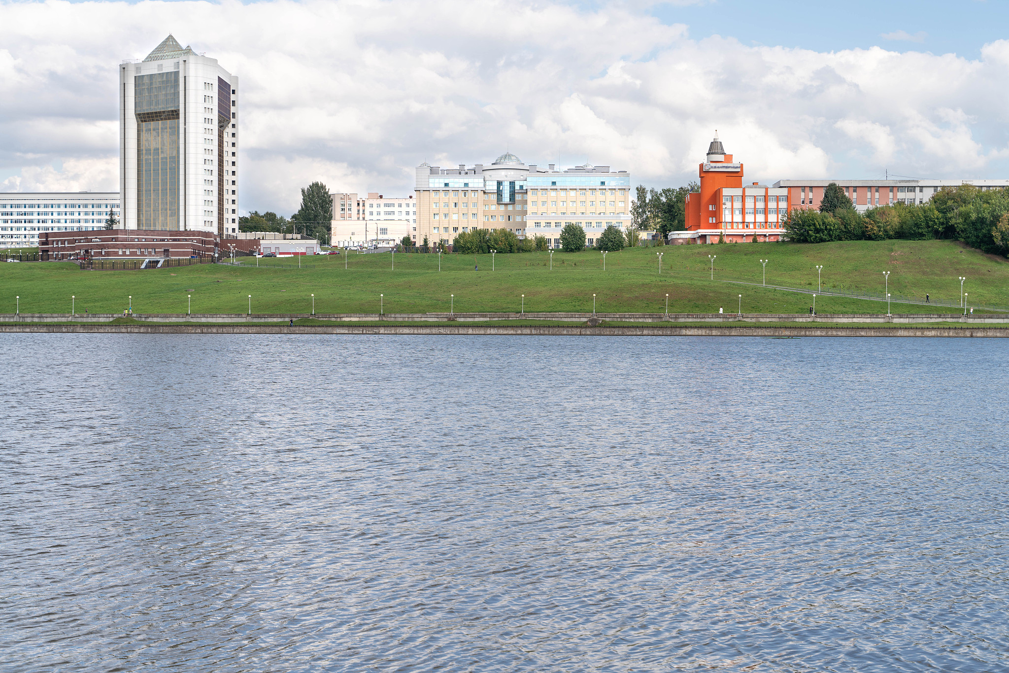 cheboksary/russia -03.05.20:the view of cheboksary city