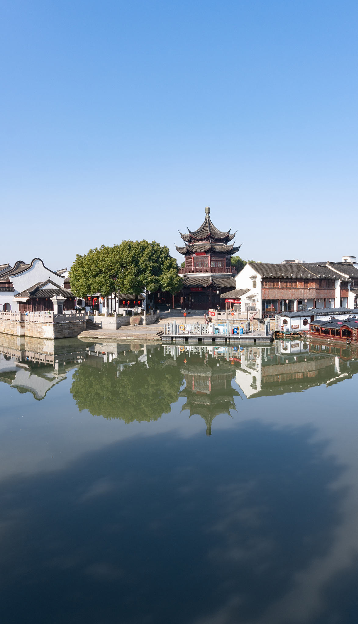 苏州阊门外北码头古建筑风光