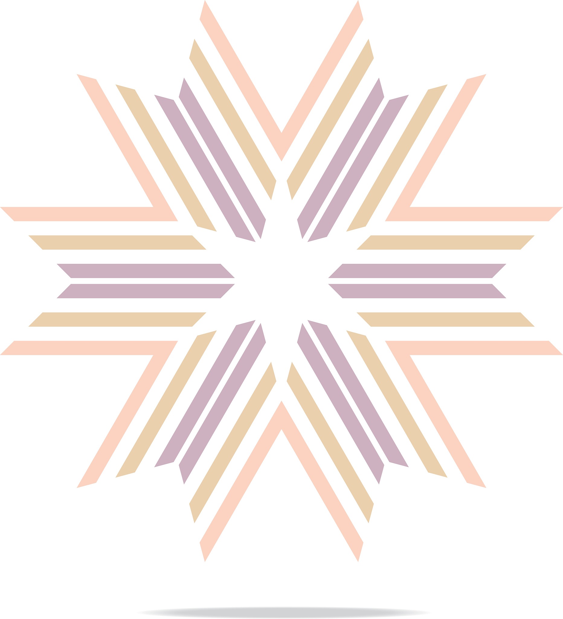 logo design element arrow icon symbol abstract vector