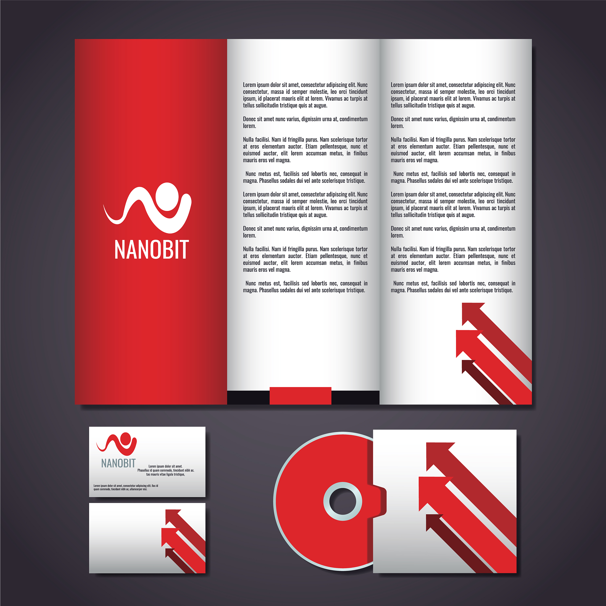 corporate identity mock up