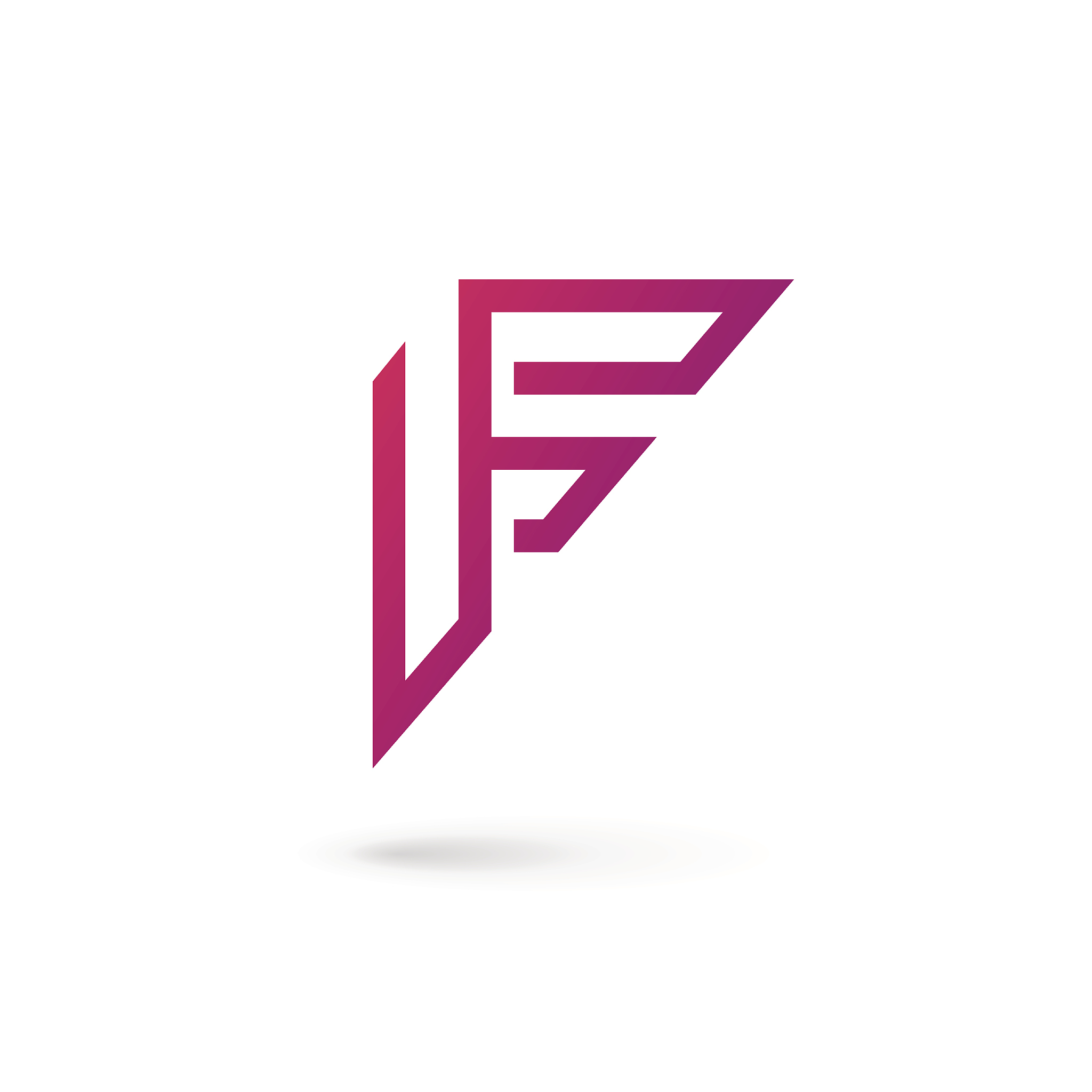 letter f icon