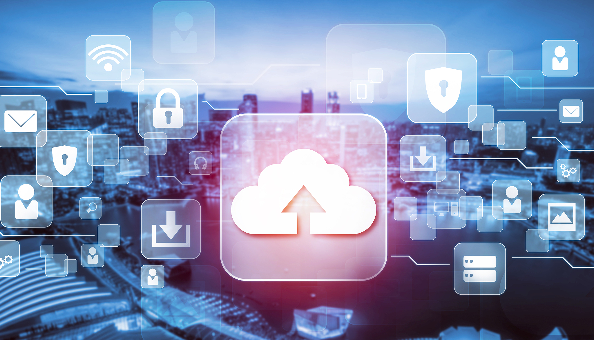 cloud computing technology and online data storage for global da
