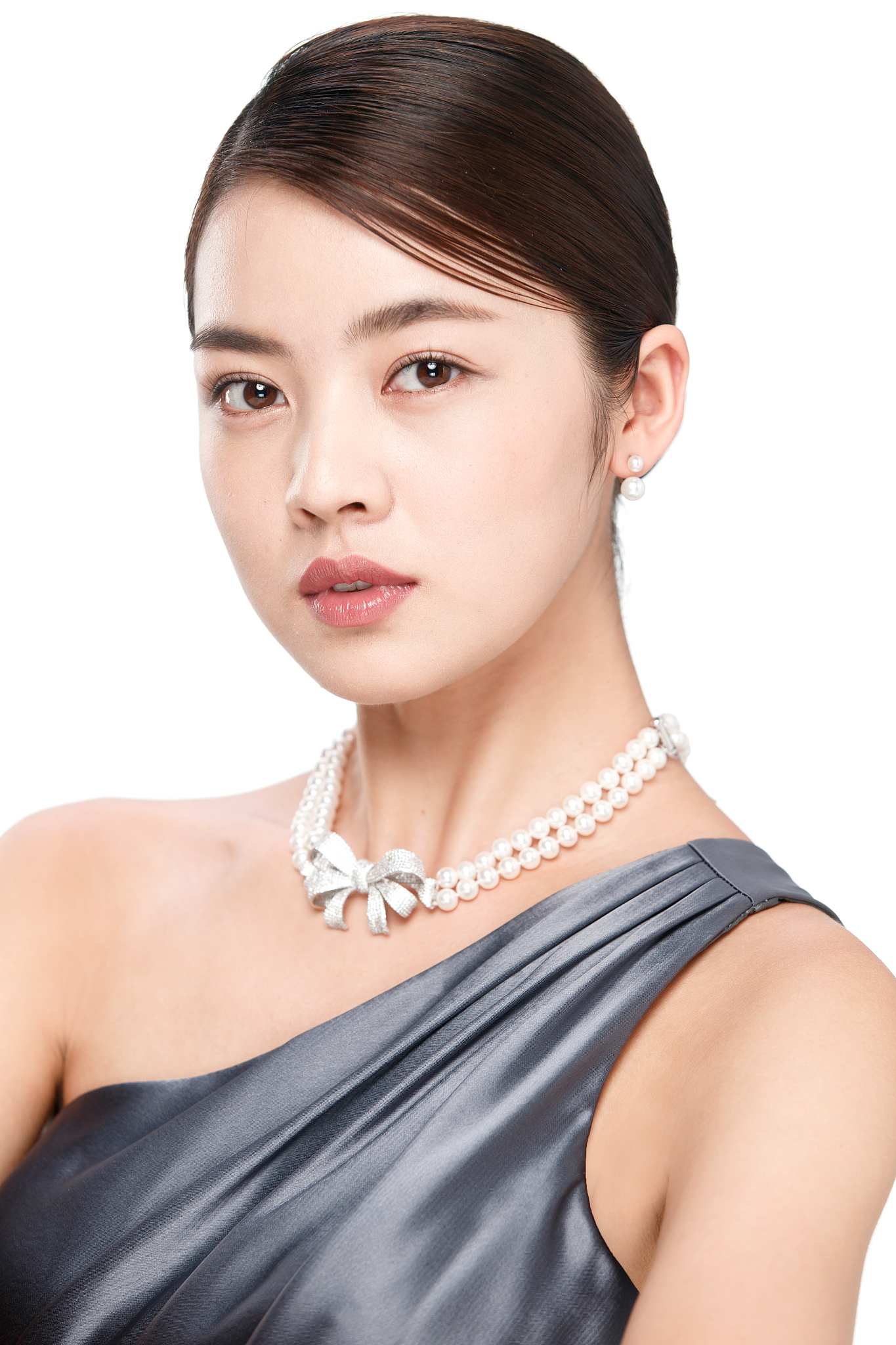 优雅女士肖像
