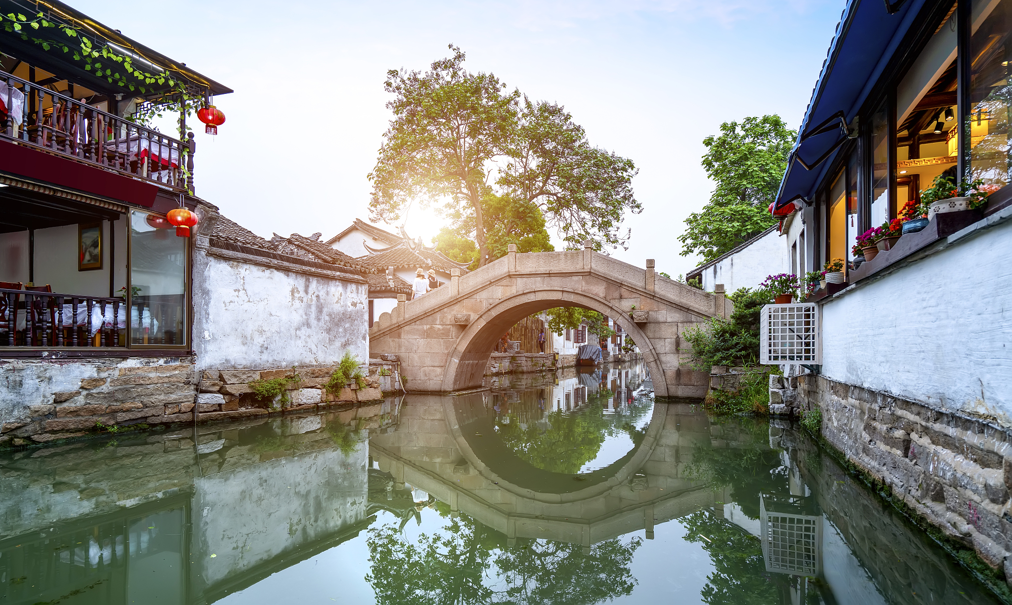residence in zhouzhuang ancient town, suzhou