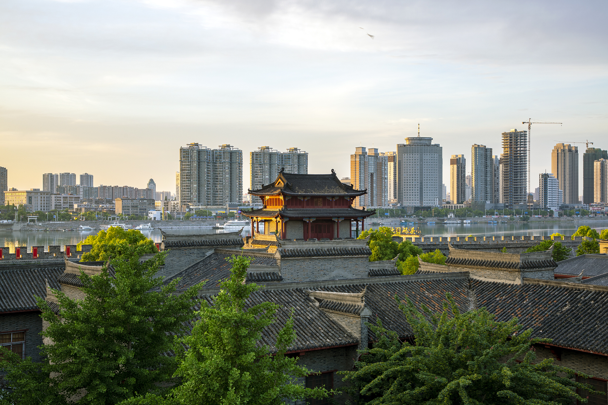 襄阳古城风光