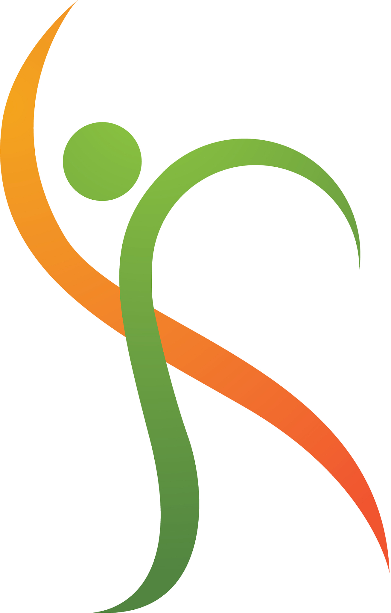 human character logo sign