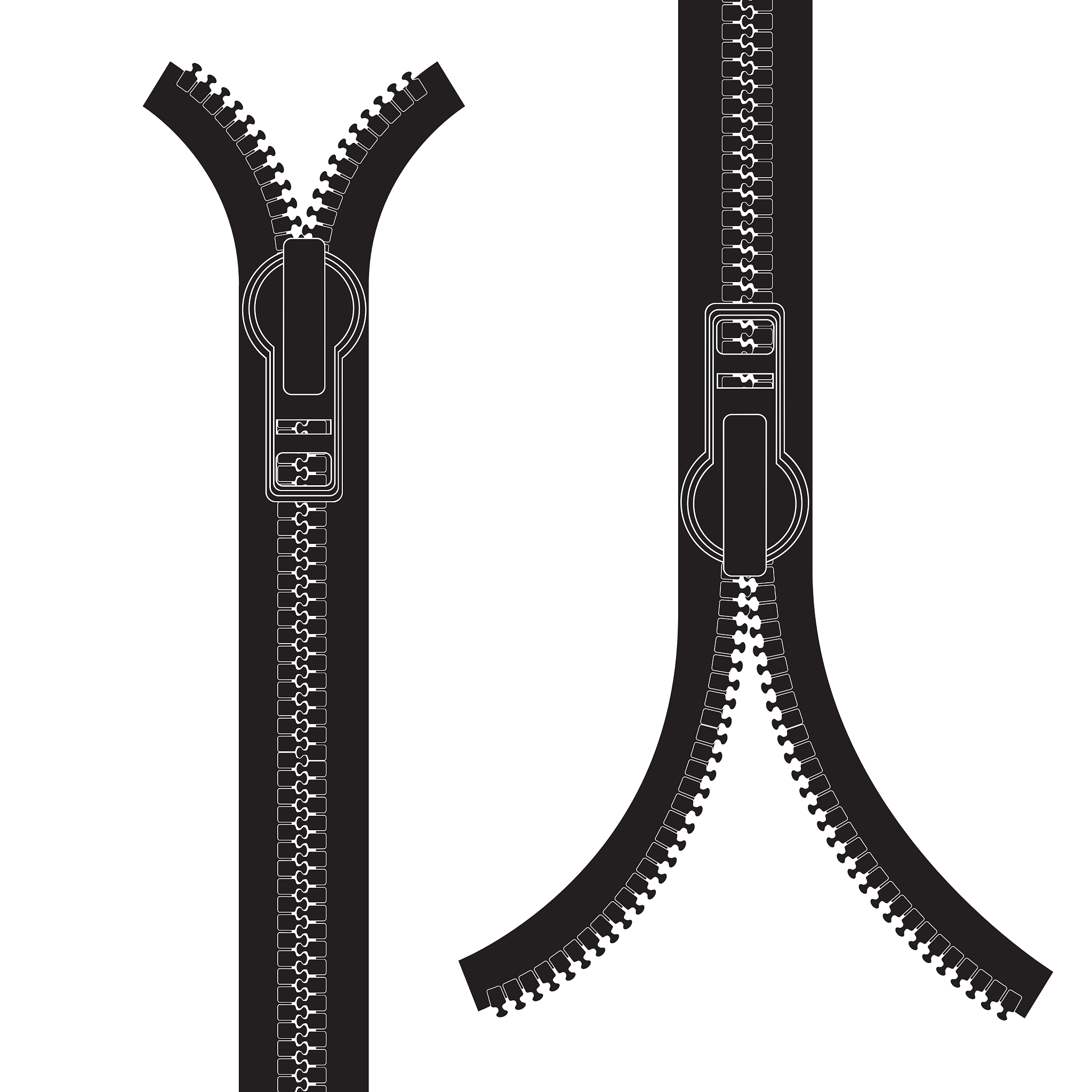 zipper design