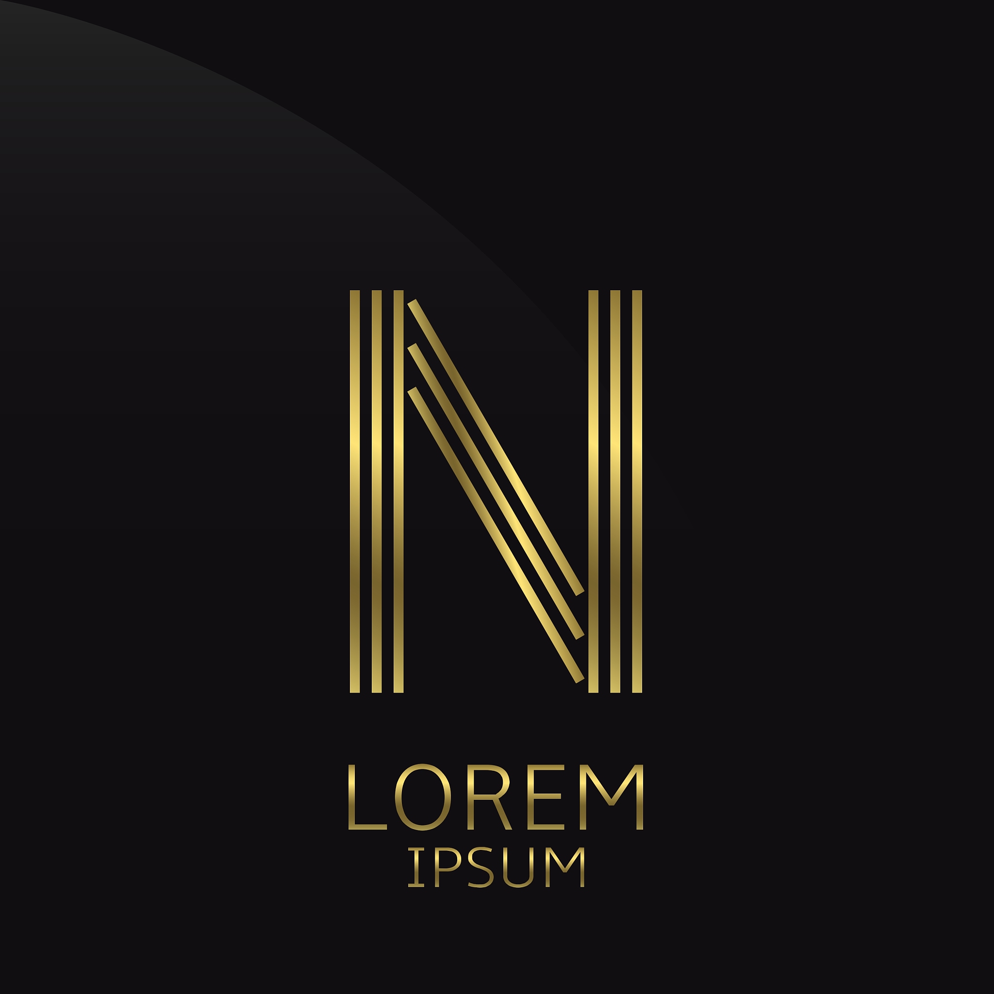 letter n logo
